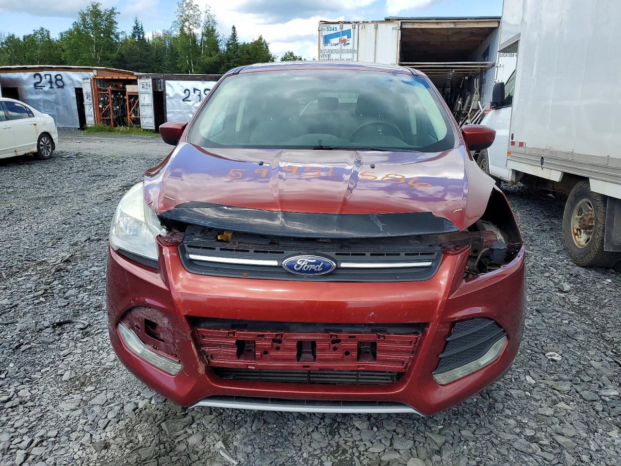 2014 Ford Escape Se Burgundy vin: 1FMCU9G9XEUE43116