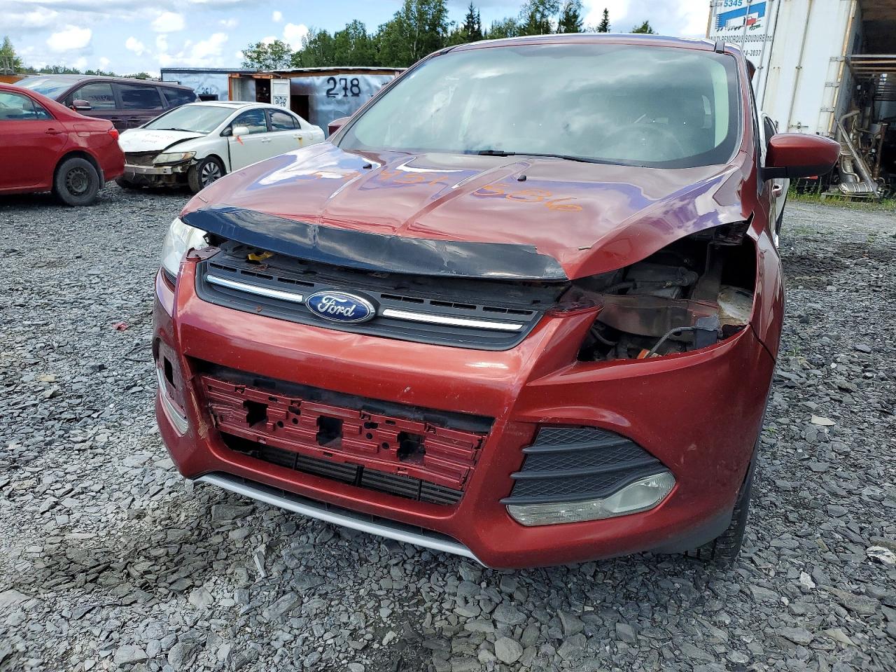 2014 Ford Escape Se Burgundy vin: 1FMCU9G9XEUE43116