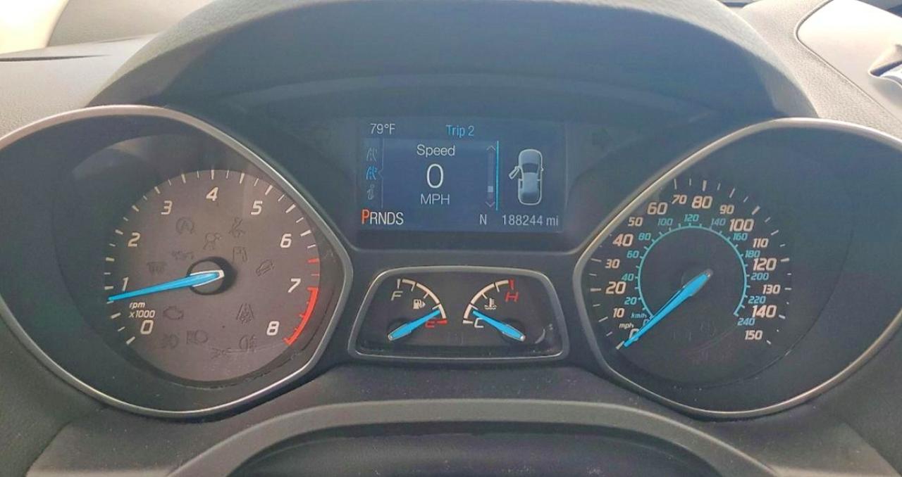 2015 Ford Escape Se Silver vin: 1FMCU9G9XFUA47270