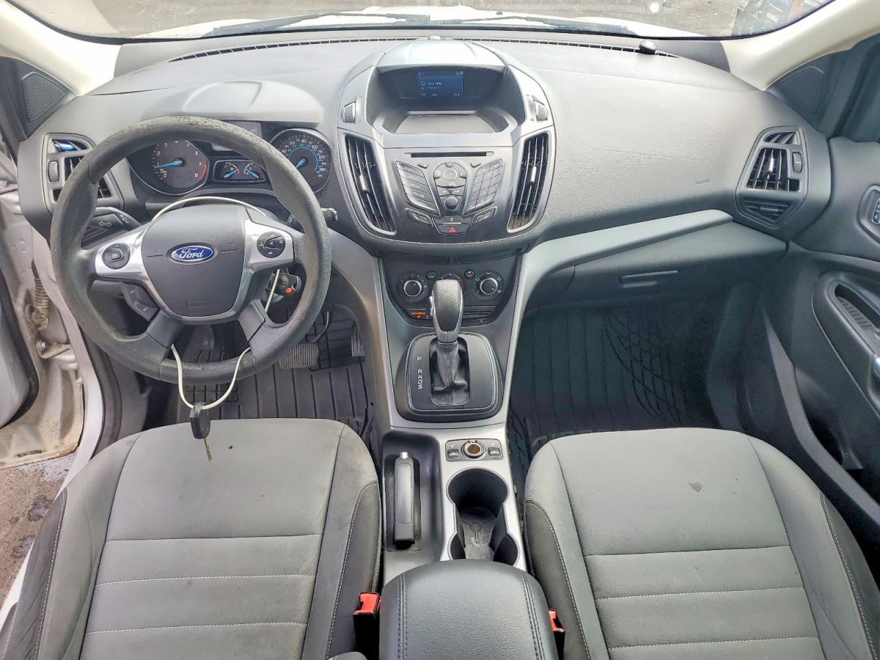 2015 Ford Escape Se Silver vin: 1FMCU9G9XFUA47270