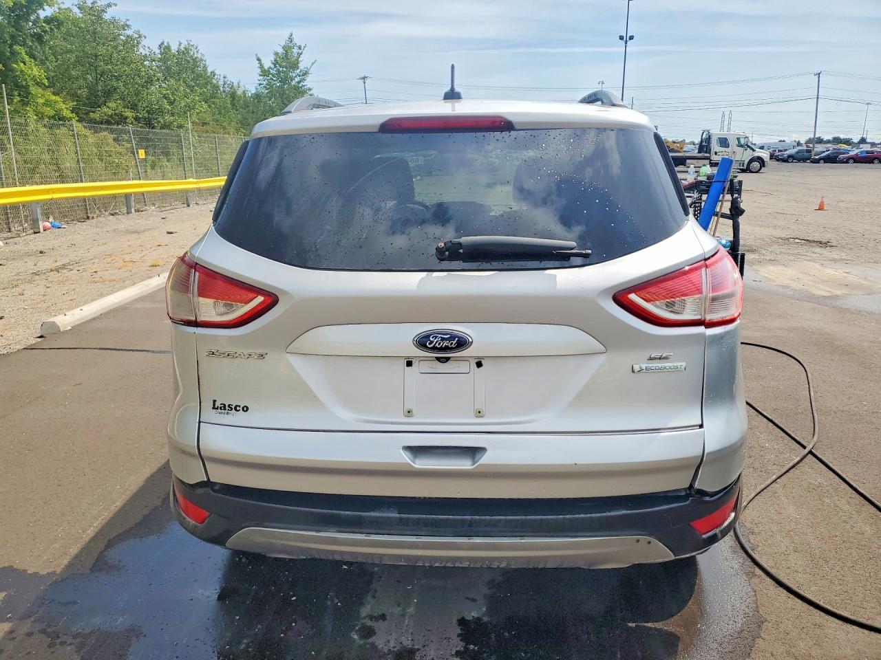 2015 Ford Escape Se Silver vin: 1FMCU9G9XFUA47270