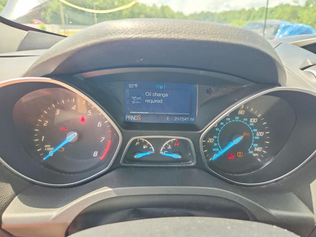 2015 Ford Escape Se Charcoal vin: 1FMCU9G9XFUA83217
