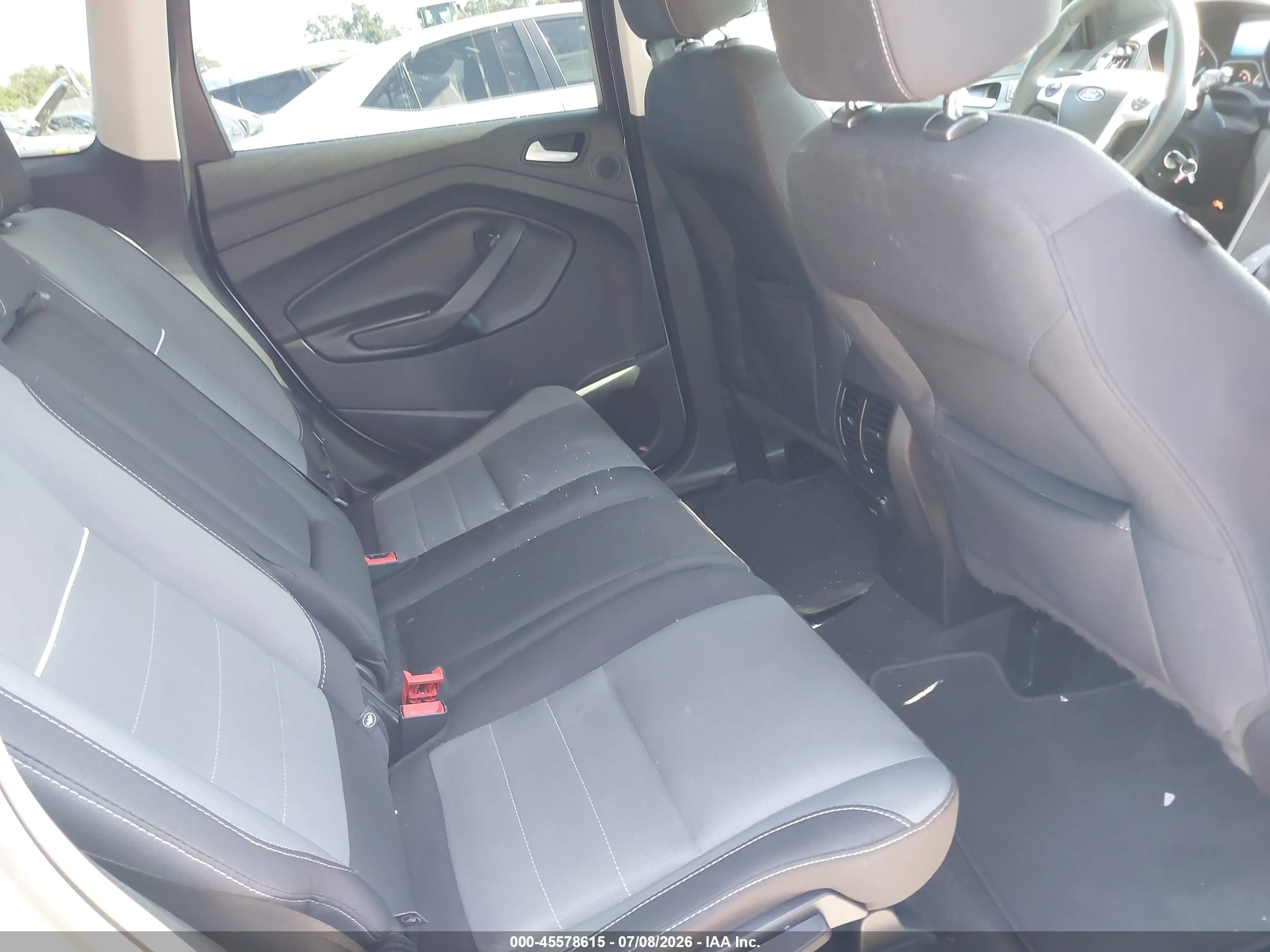 2015 Ford Escape Se Silver vin: 1FMCU9G9XFUB53668
