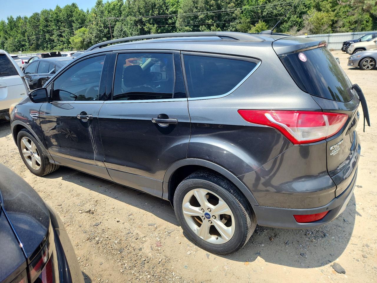 2015 Ford Escape Se Gray vin: 1FMCU9G9XFUB97346