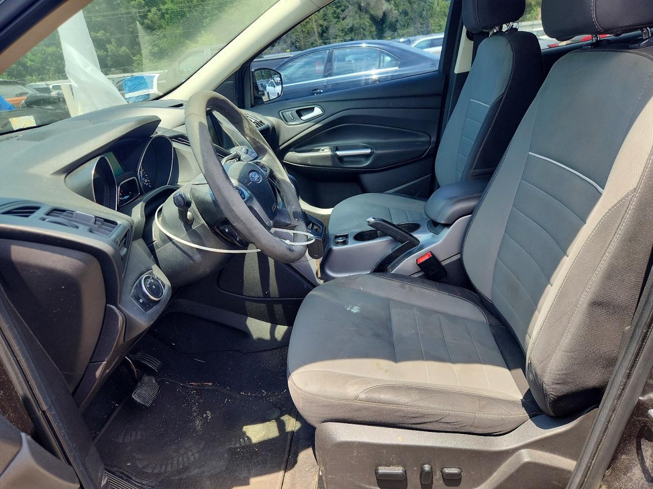 2015 Ford Escape Se Gray vin: 1FMCU9G9XFUB97346
