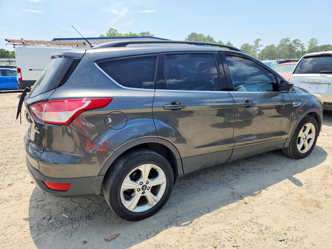 2015 Ford Escape Se Gray vin: 1FMCU9G9XFUB97346
