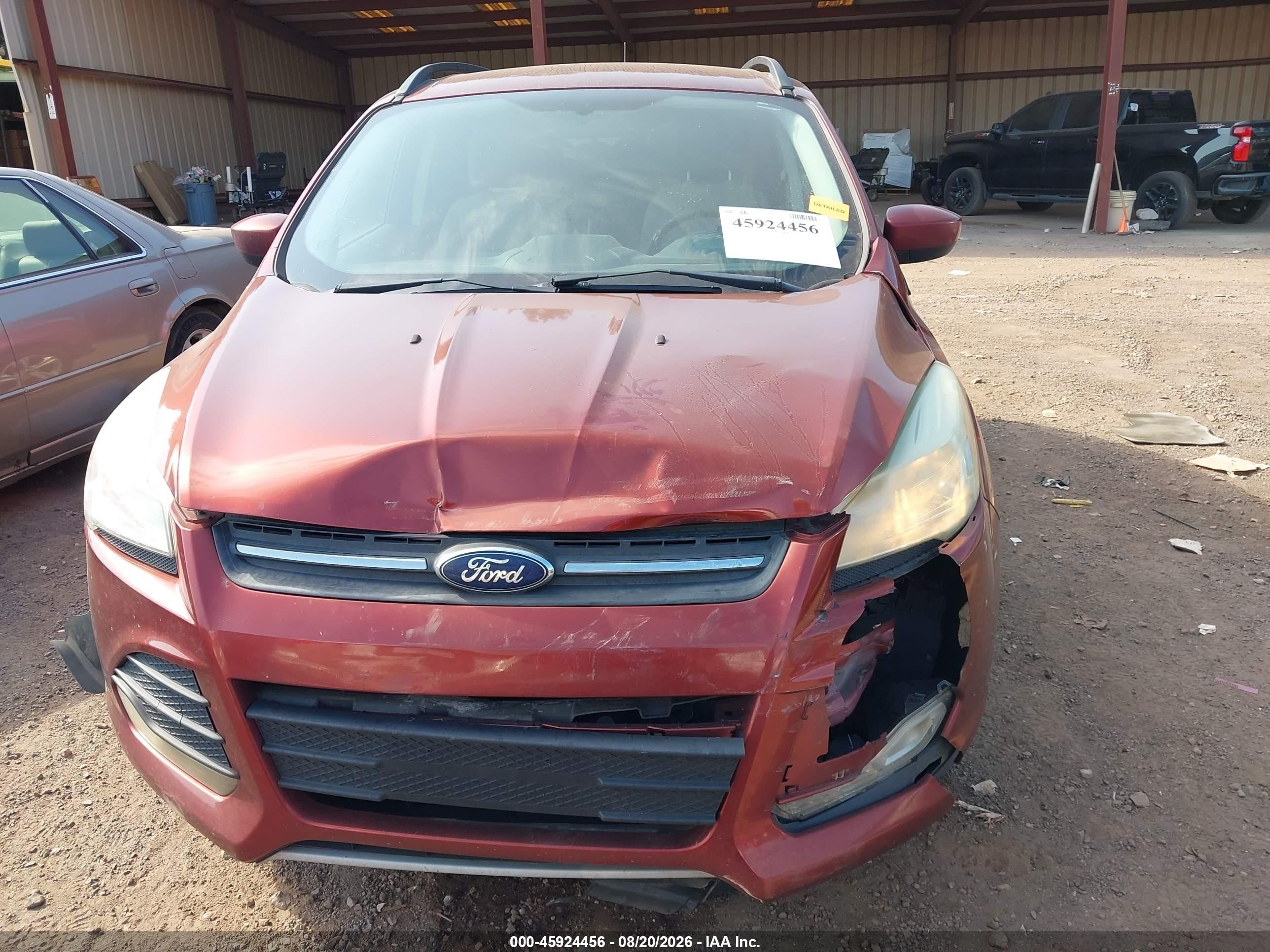 2015 Ford Escape Se Orange vin: 1FMCU9G9XFUC82753
