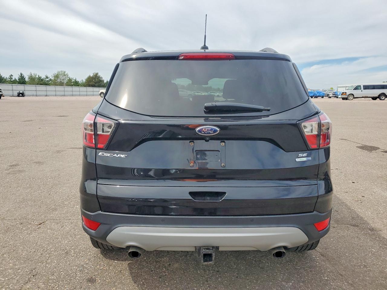 2017 Ford Escape Se Black vin: 1FMCU9G9XHUB80694