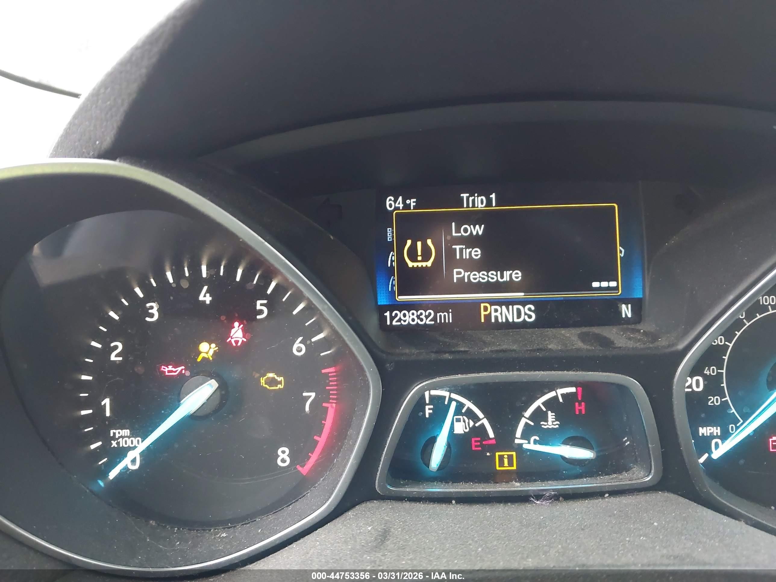 2017 Ford Escape Se Red vin: 1FMCU9G9XHUD74500