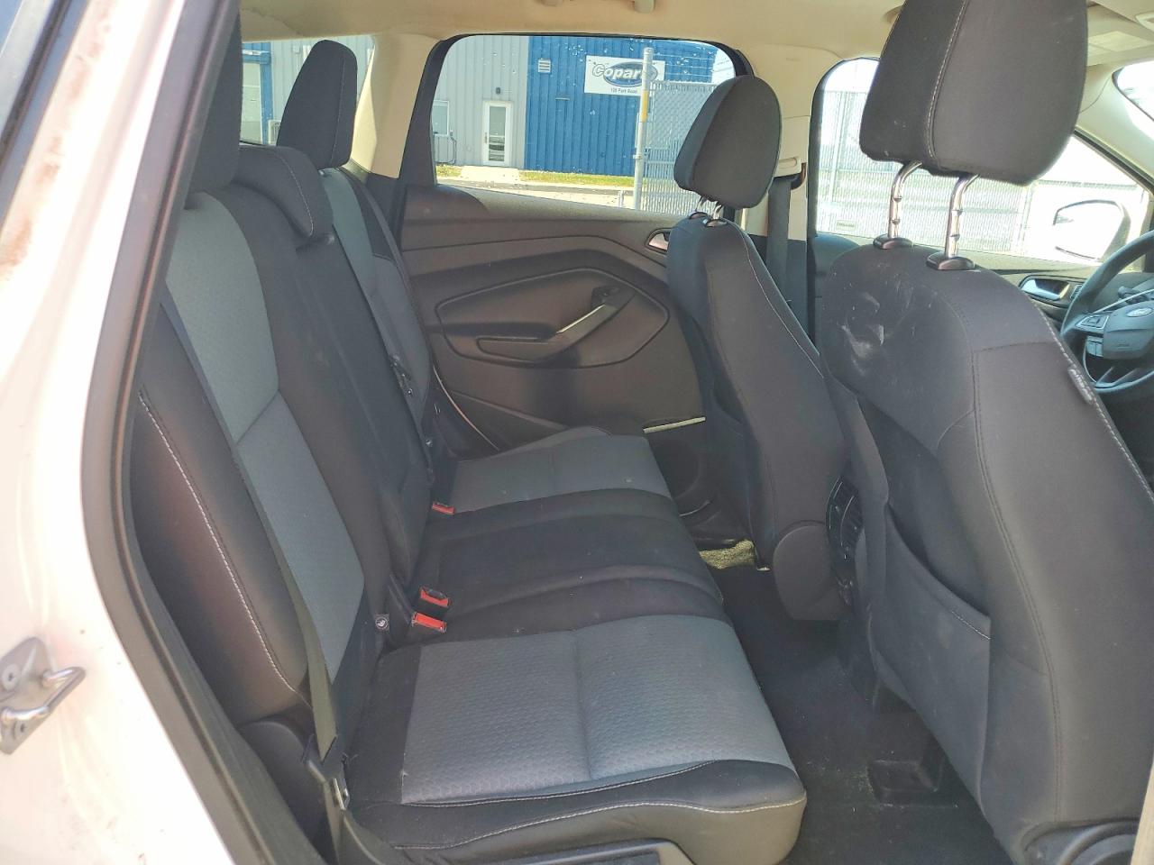 2017 Ford Escape Se White vin: 1FMCU9GD0HUA05259