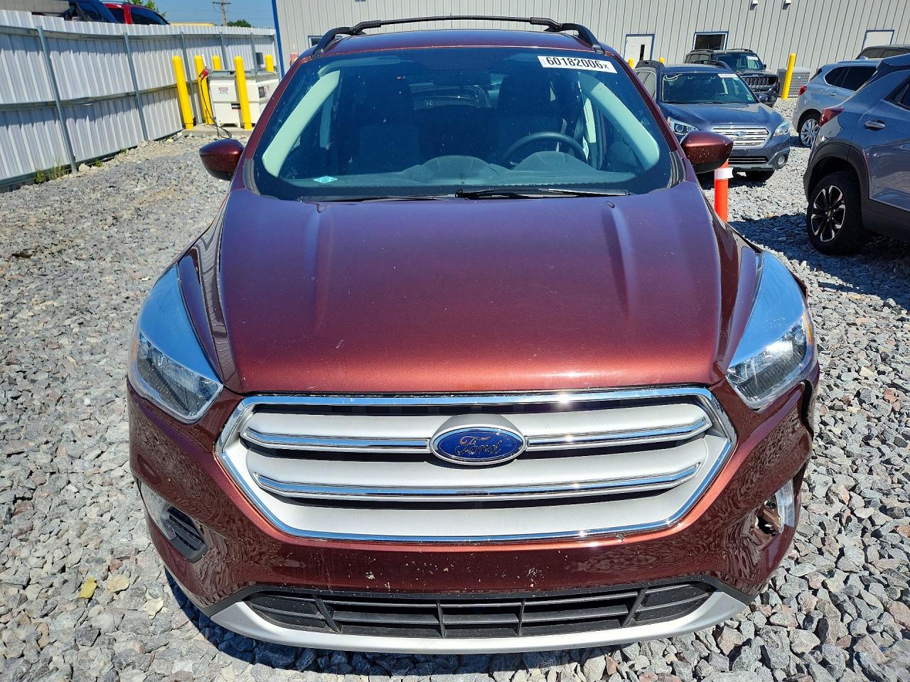 2018 Ford Escape Se Burgundy vin: 1FMCU9GD0JUC74190