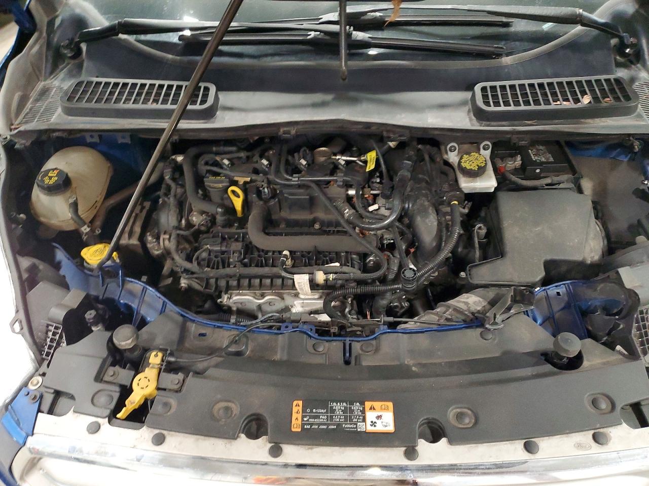 2019 Ford Escape Se Blue vin: 1FMCU9GD0KUA48622