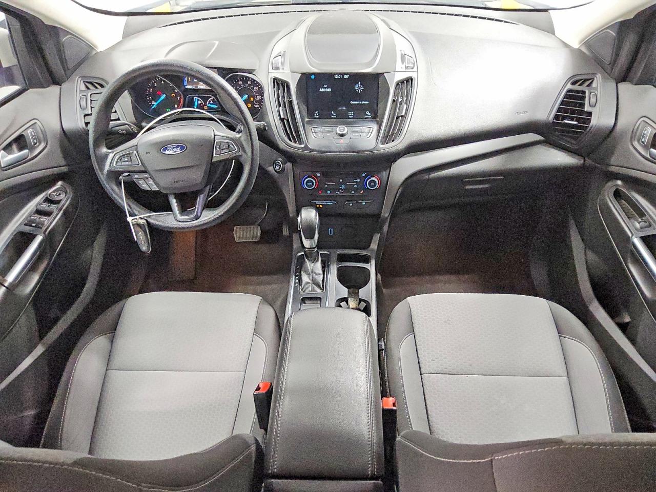 2019 Ford Escape Se White vin: 1FMCU9GD0KUB84989