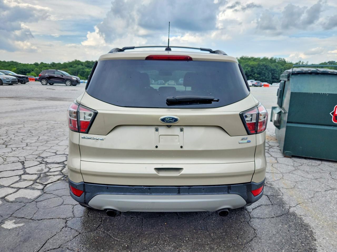2017 Ford Escape Se Tan vin: 1FMCU9GD1HUA90967