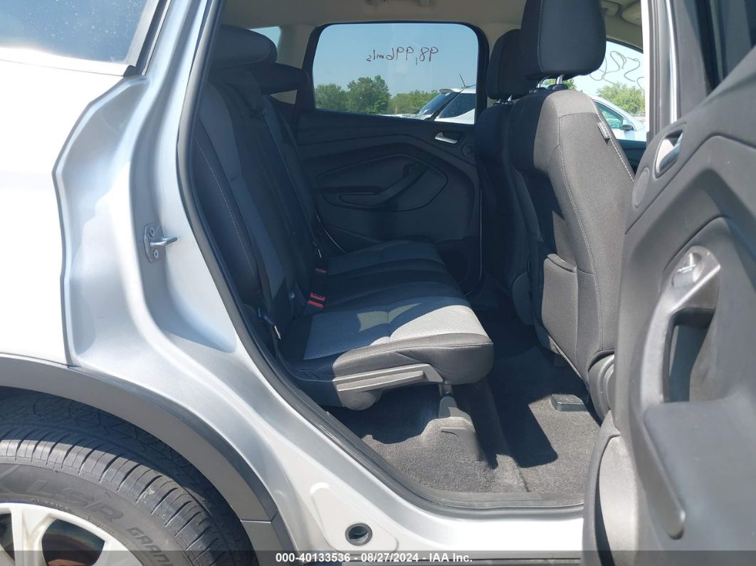 2017 Ford Escape Se Silver vin: 1FMCU9GD1HUC63323