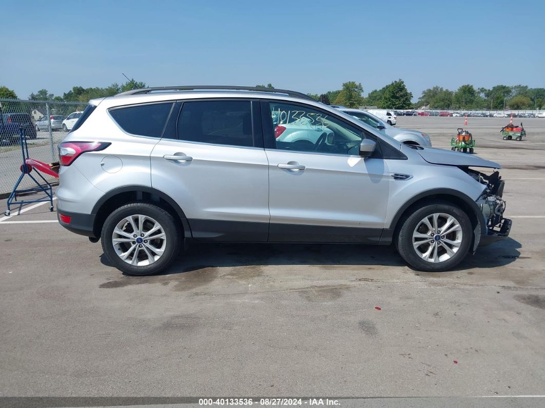 2017 Ford Escape Se Silver vin: 1FMCU9GD1HUC63323