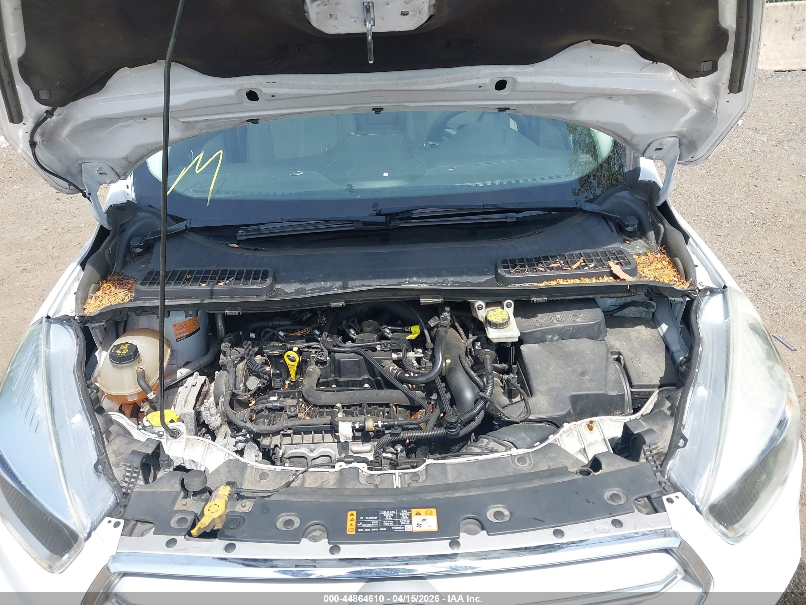 2019 Ford Escape Se White vin: 1FMCU9GD1KUB31394