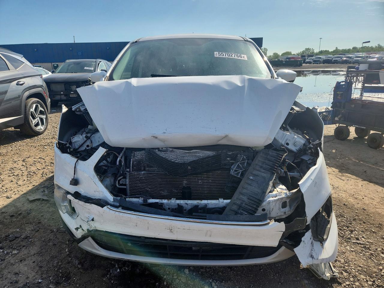 2017 Ford Escape Se White vin: 1FMCU9GD2HUA12925
