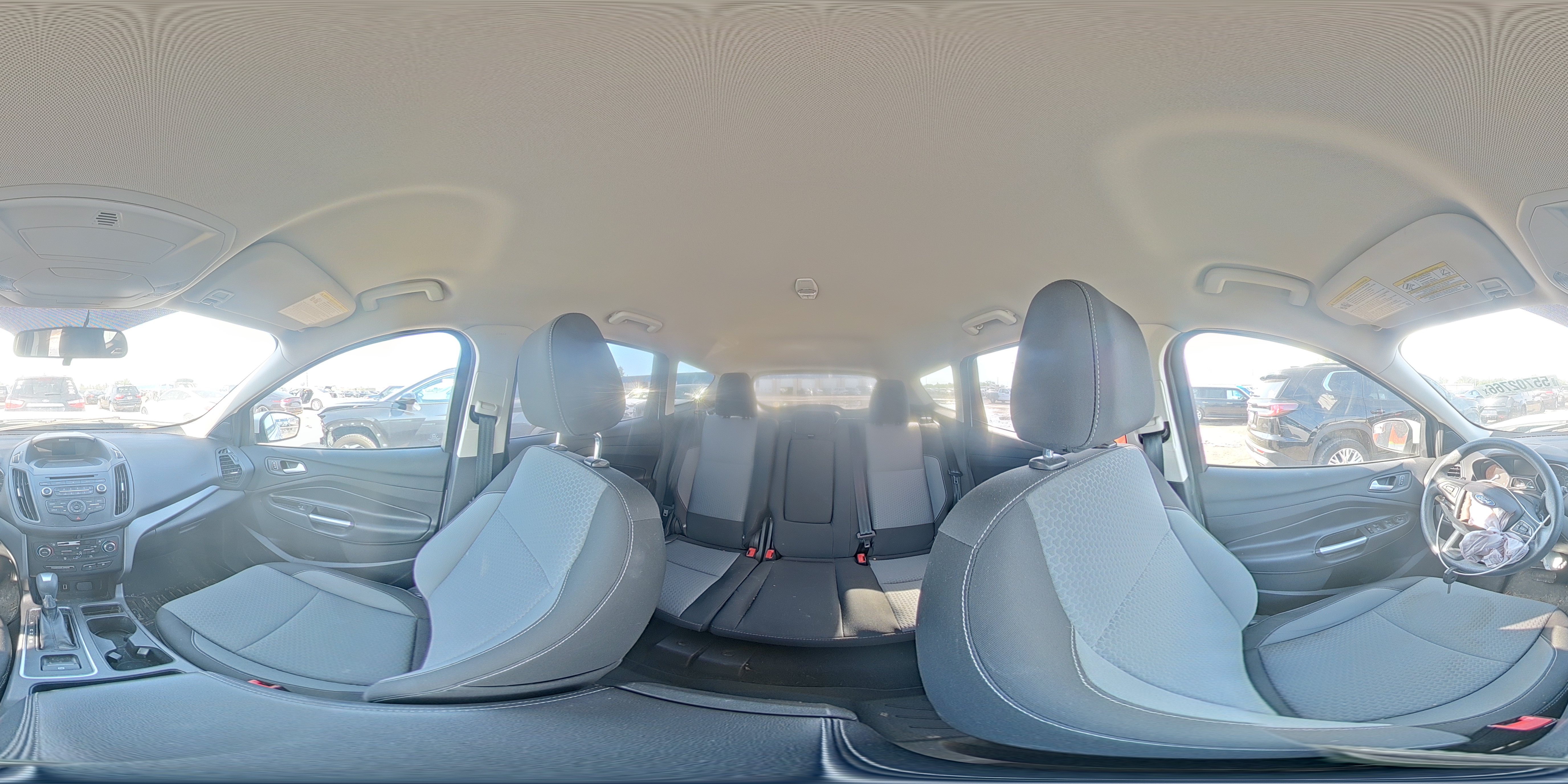 2017 Ford Escape Se White vin: 1FMCU9GD2HUA12925