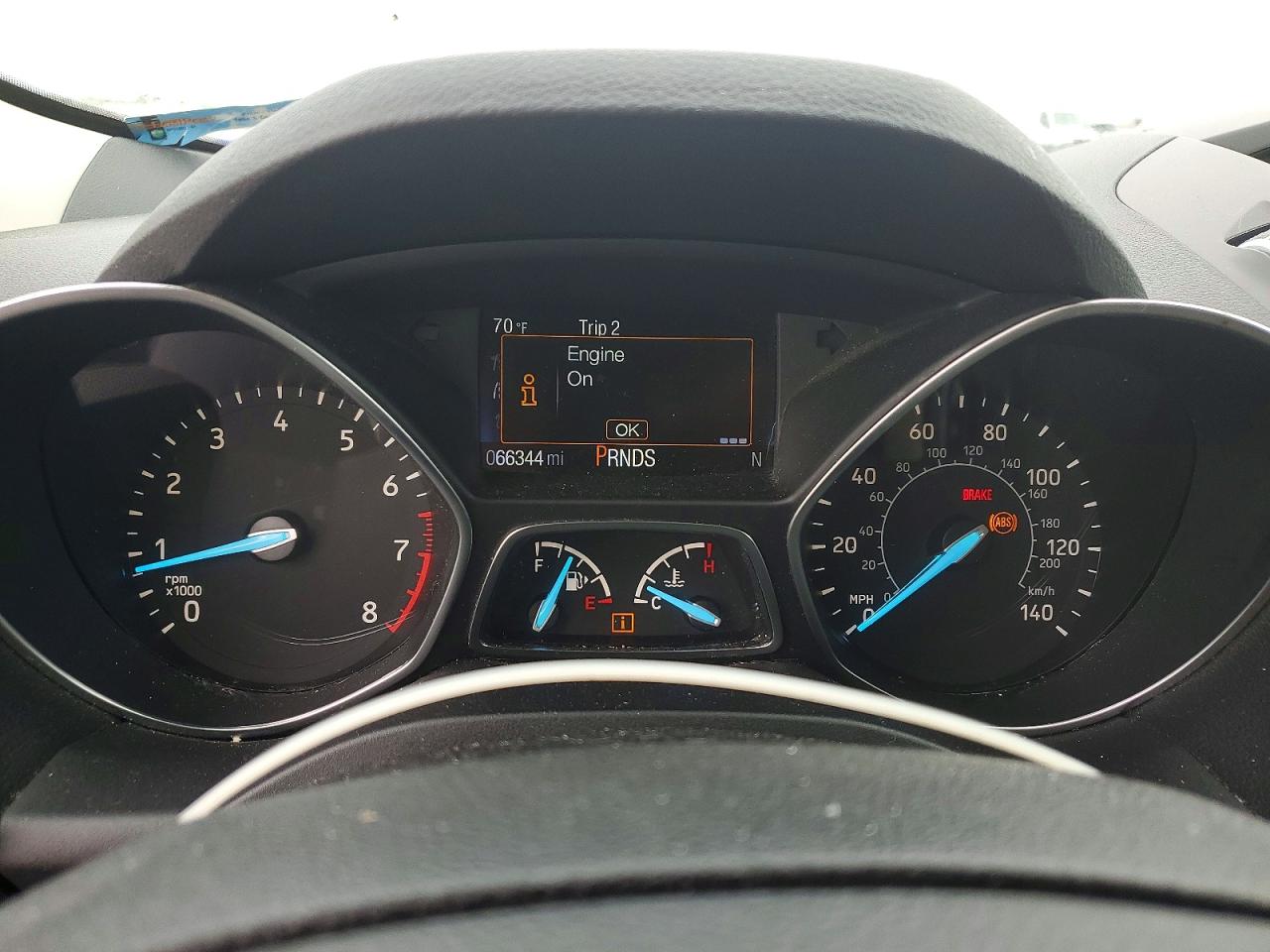 2017 Ford Escape Se White vin: 1FMCU9GD2HUE84770