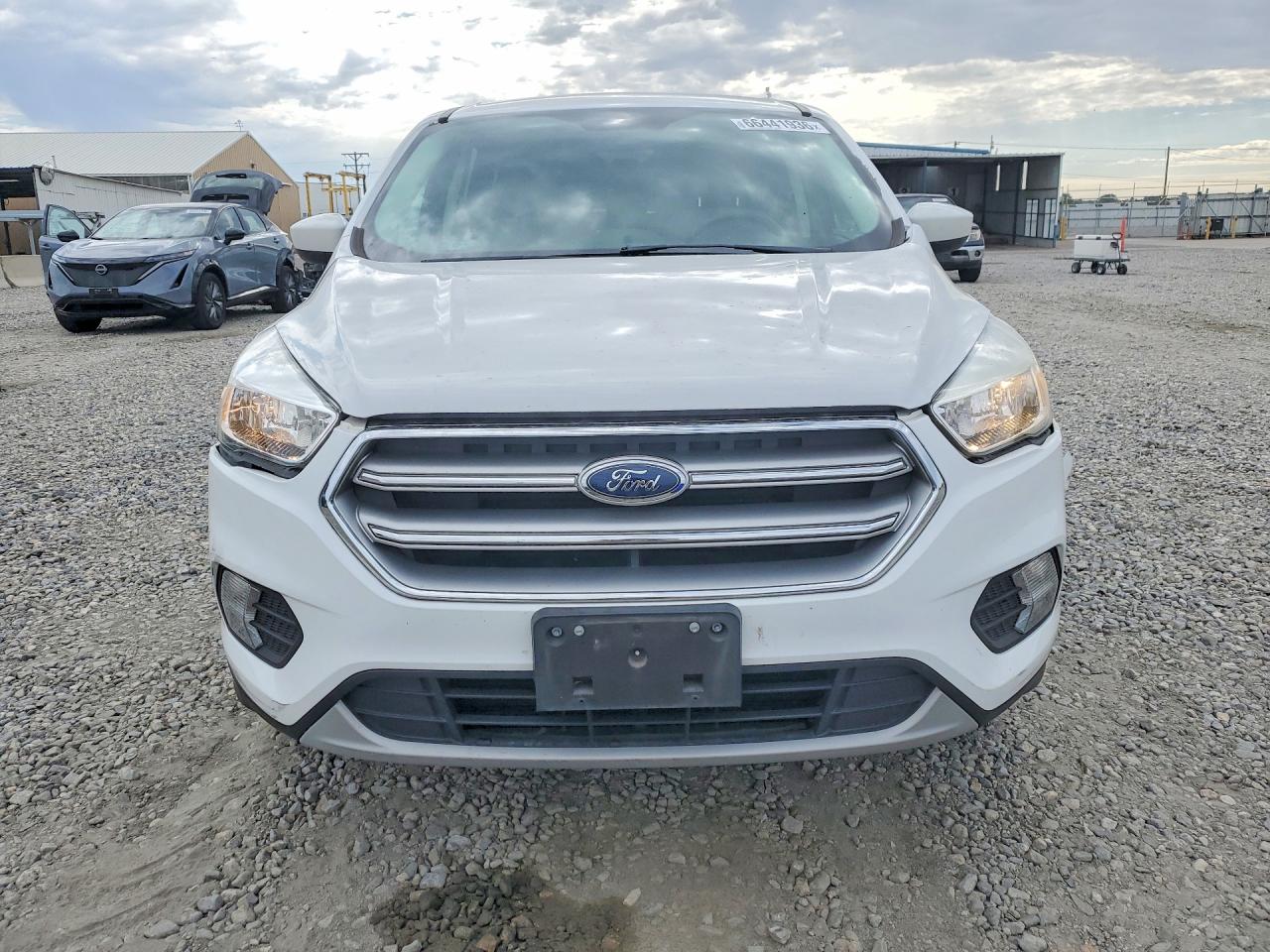 2017 Ford Escape Se White vin: 1FMCU9GD2HUE84770