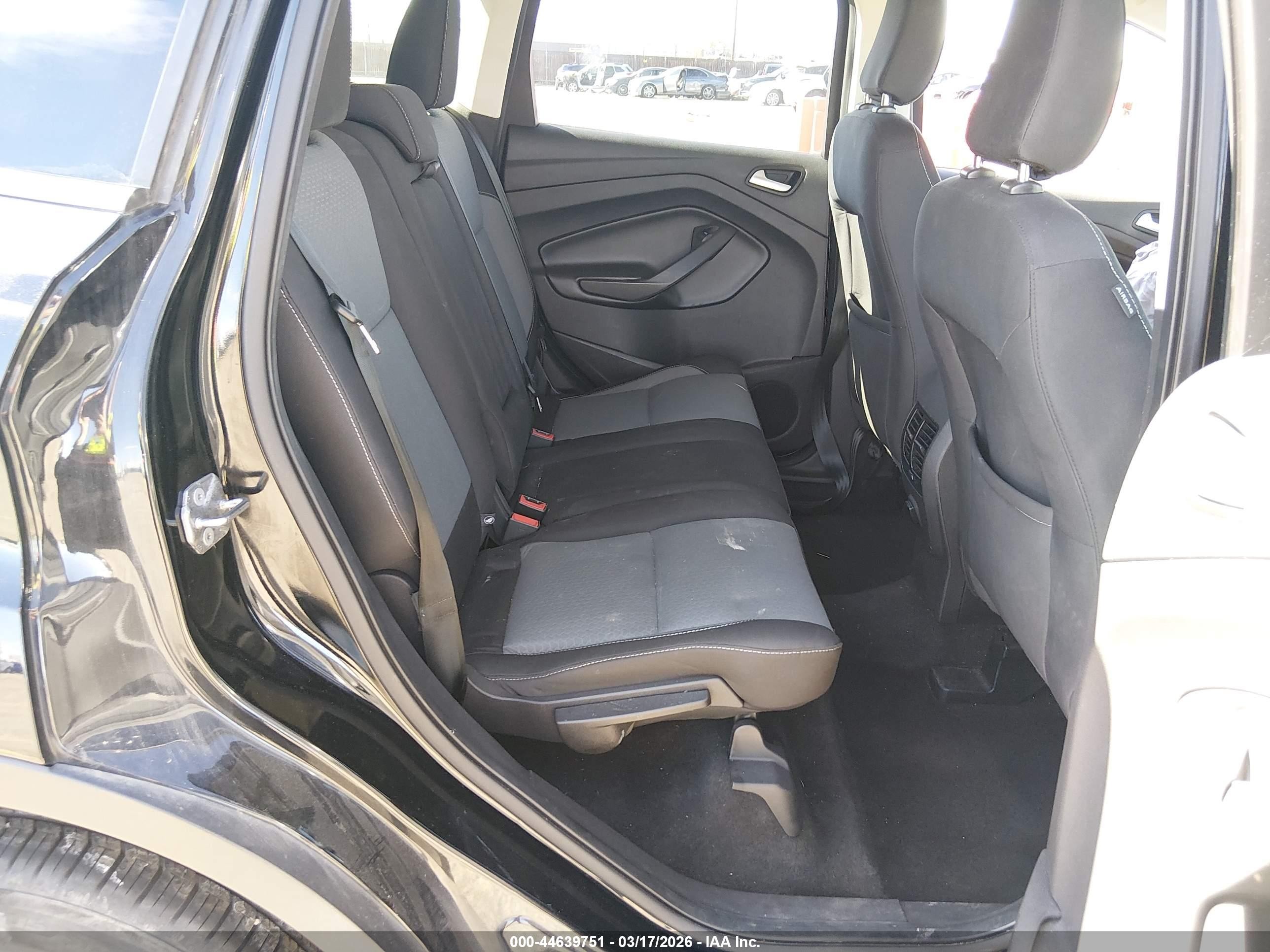 2018 Ford Escape Se Black vin: 1FMCU9GD2JUD38780