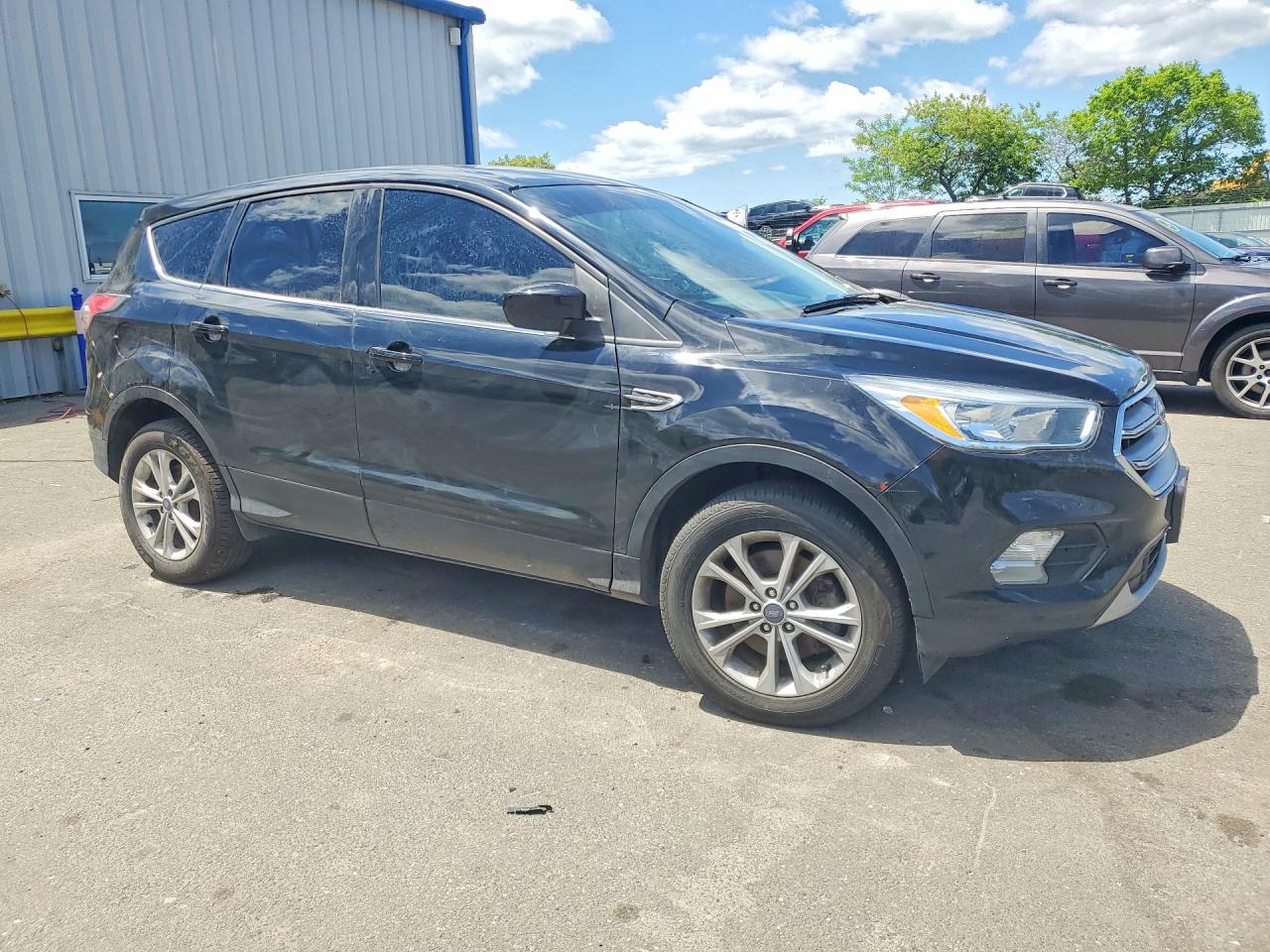 2017 Ford Escape Se Black vin: 1FMCU9GD3HUB33429