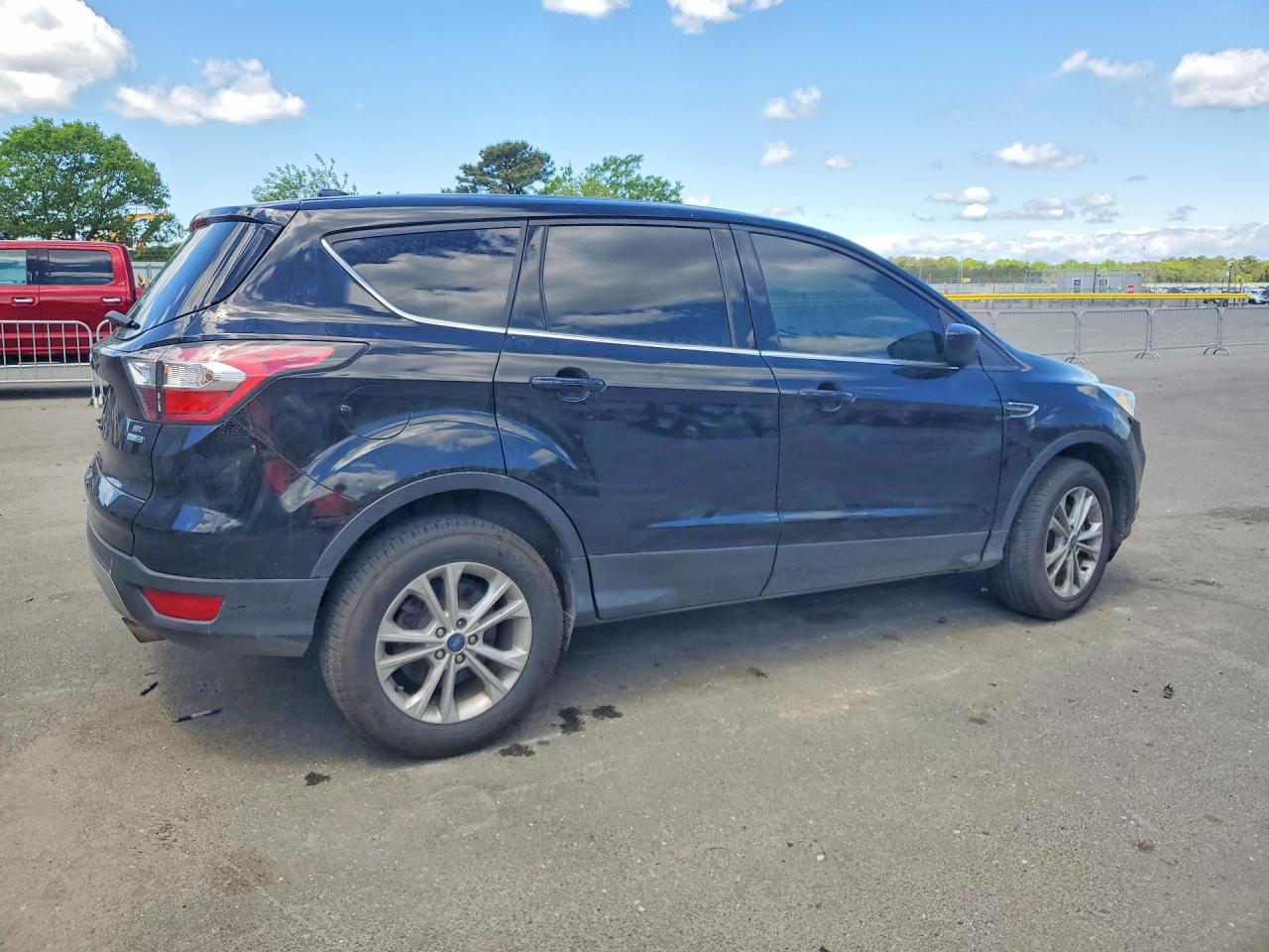 2017 Ford Escape Se Black vin: 1FMCU9GD3HUB33429