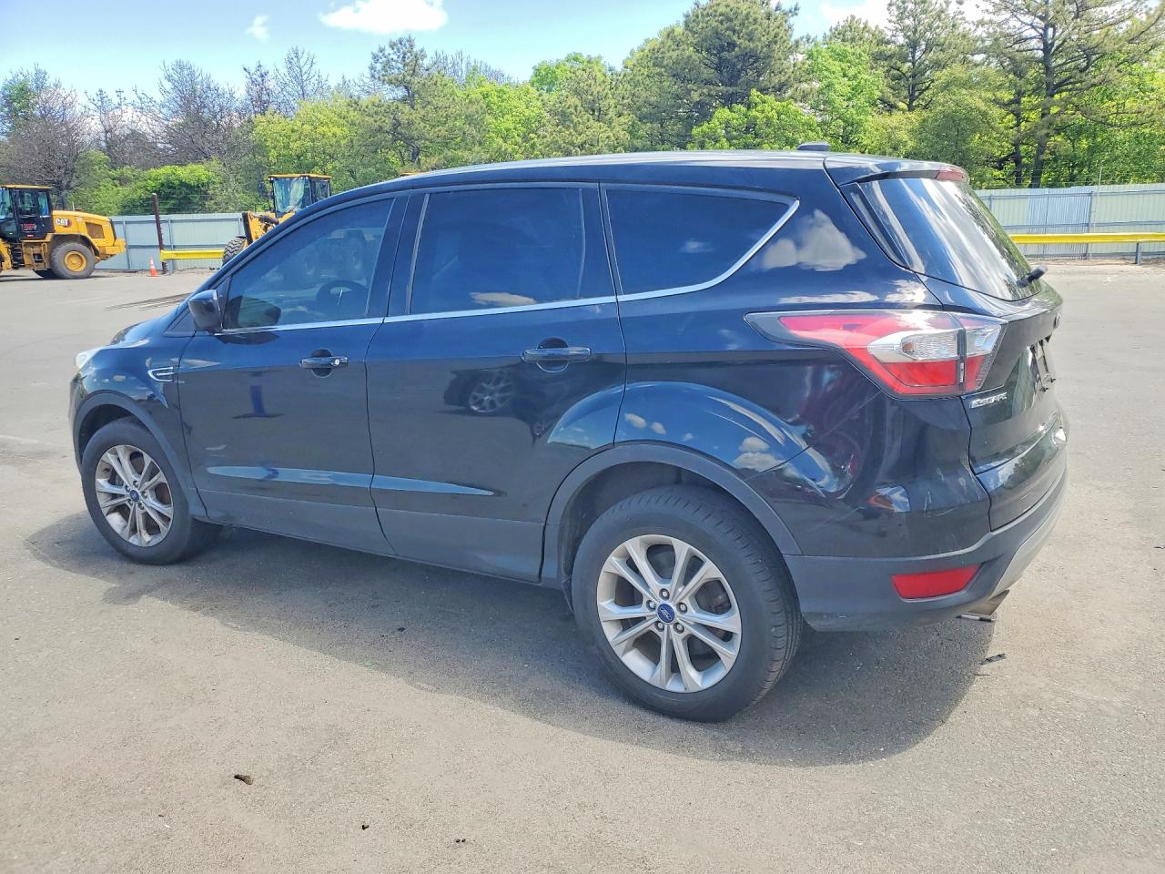 2017 Ford Escape Se Black vin: 1FMCU9GD3HUB33429