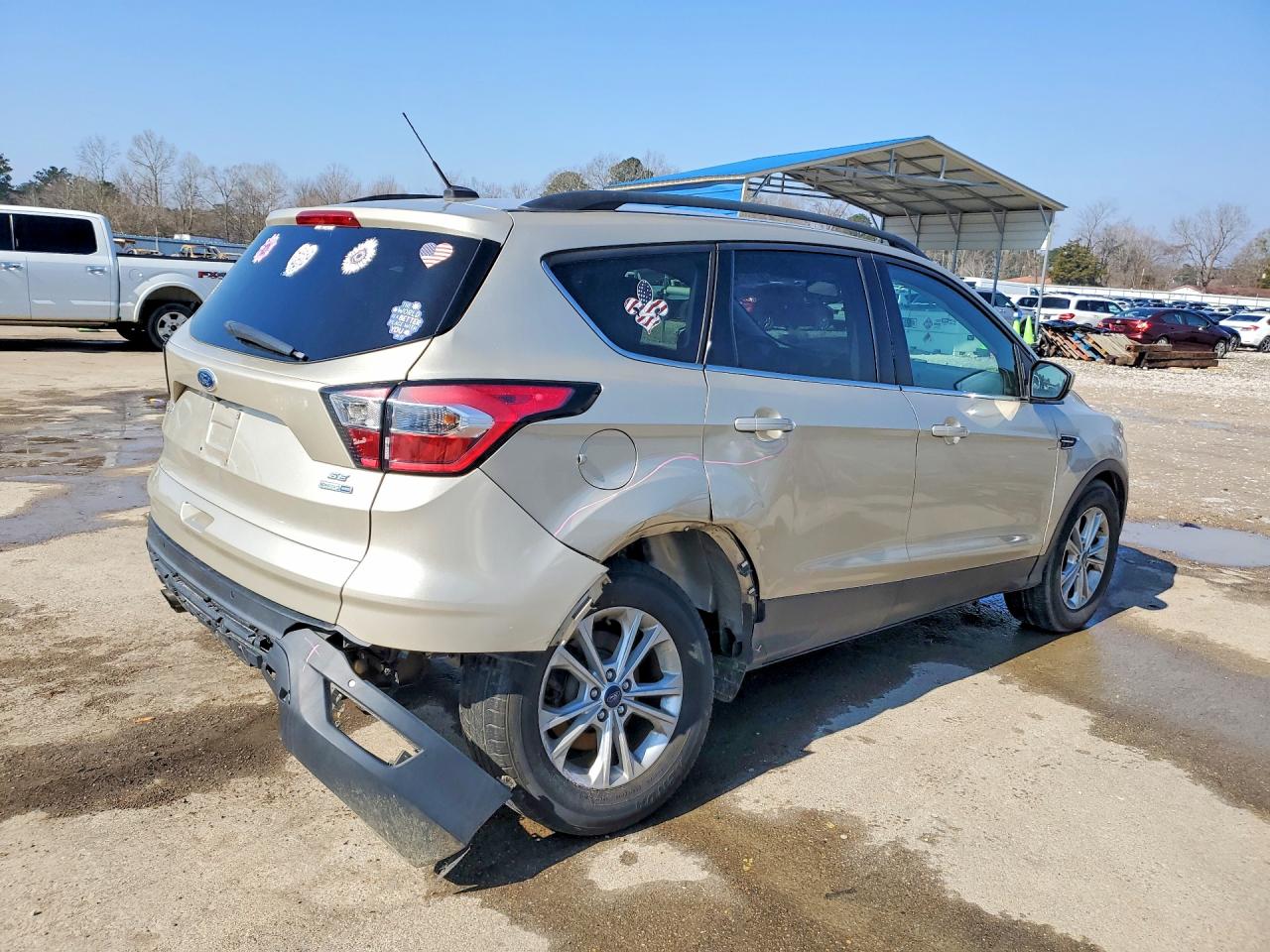 2017 Ford Escape Se Tan vin: 1FMCU9GD3HUC30839