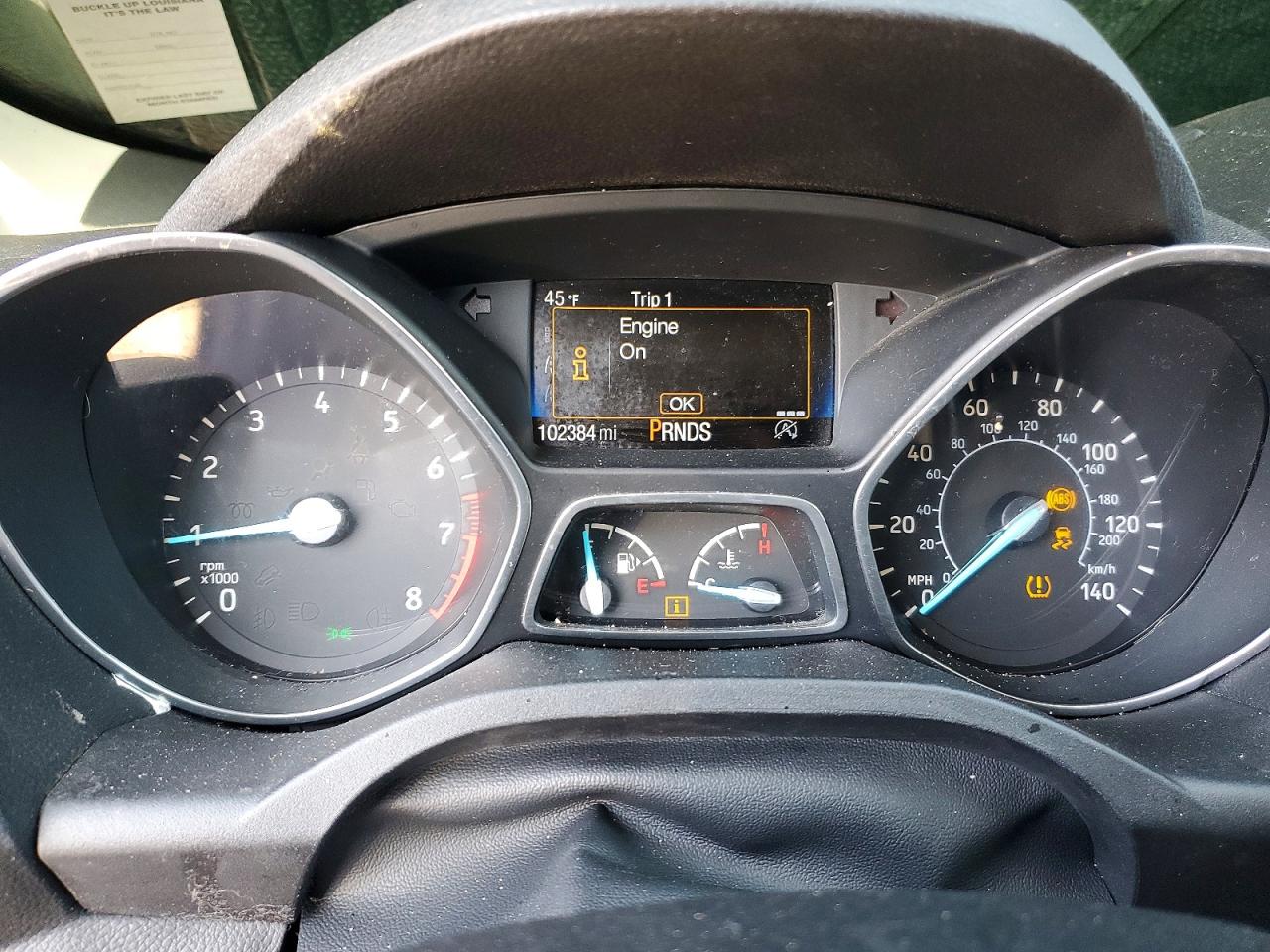 2017 Ford Escape Se Tan vin: 1FMCU9GD3HUC30839