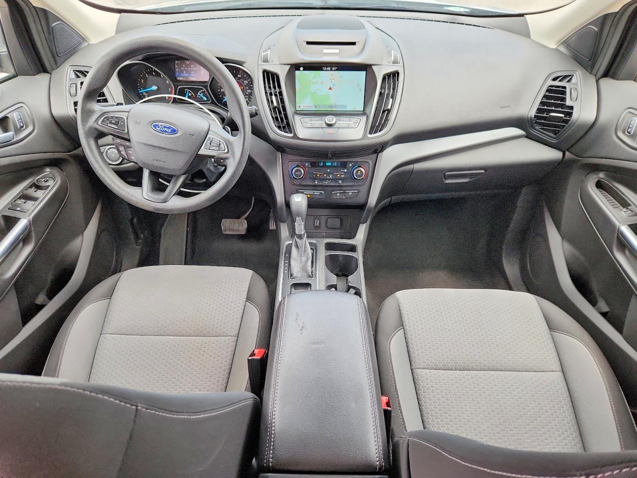 2017 Ford Escape Se Silver vin: 1FMCU9GD3HUD47448