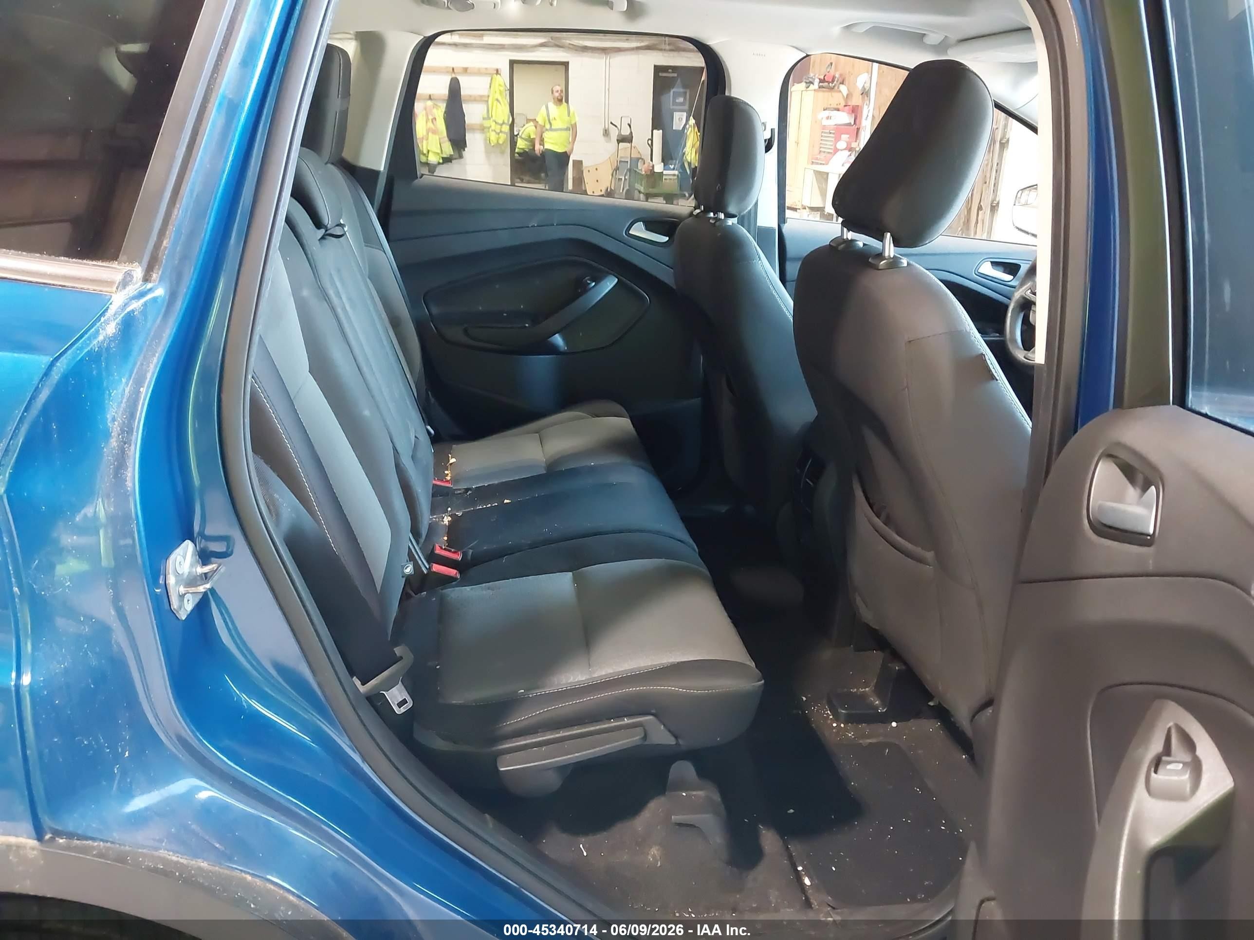 2018 Ford Escape Se Blue vin: 1FMCU9GD3JUB75914