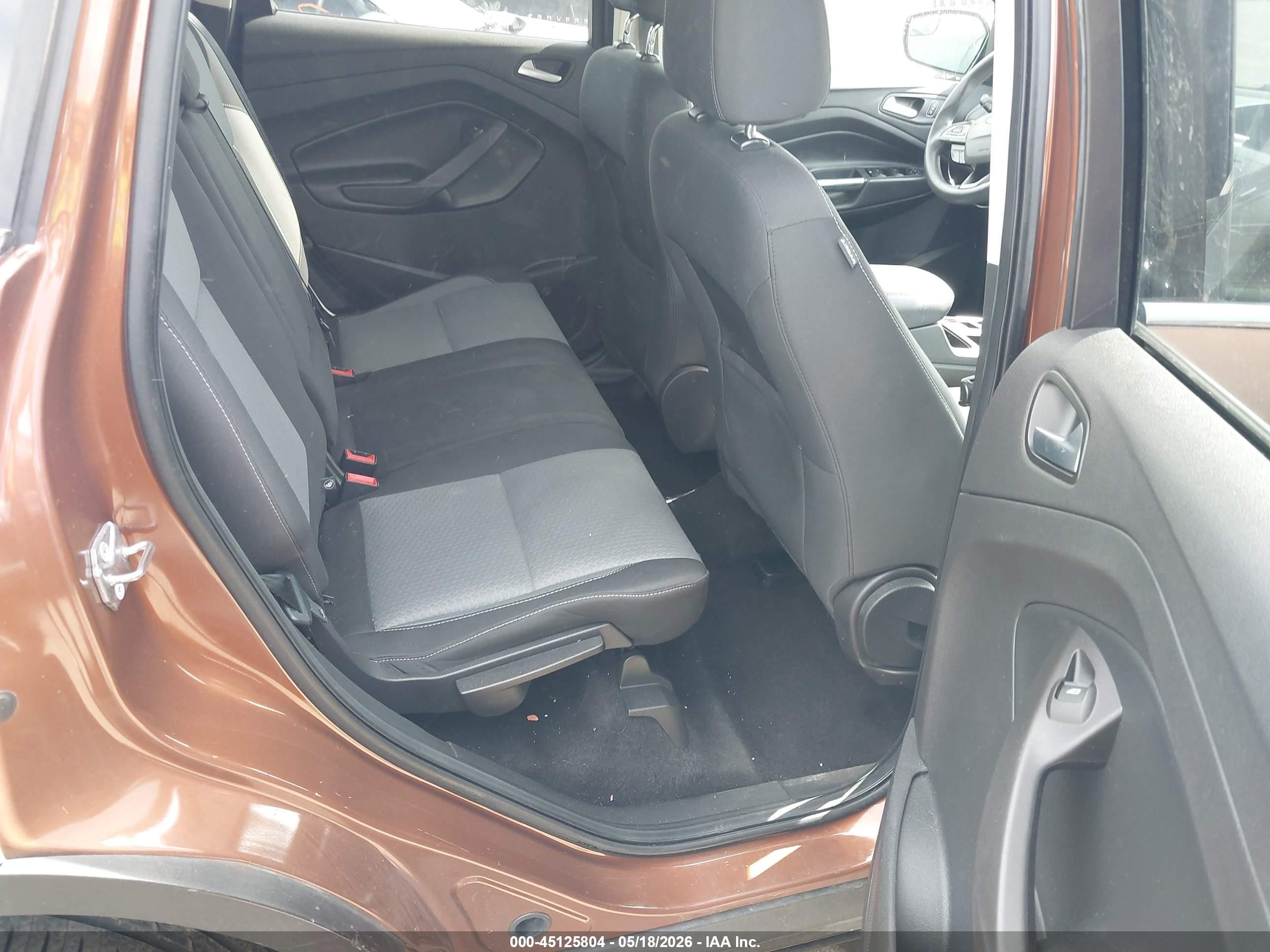 2017 Ford Escape Se Orange vin: 1FMCU9GD4HUD14989