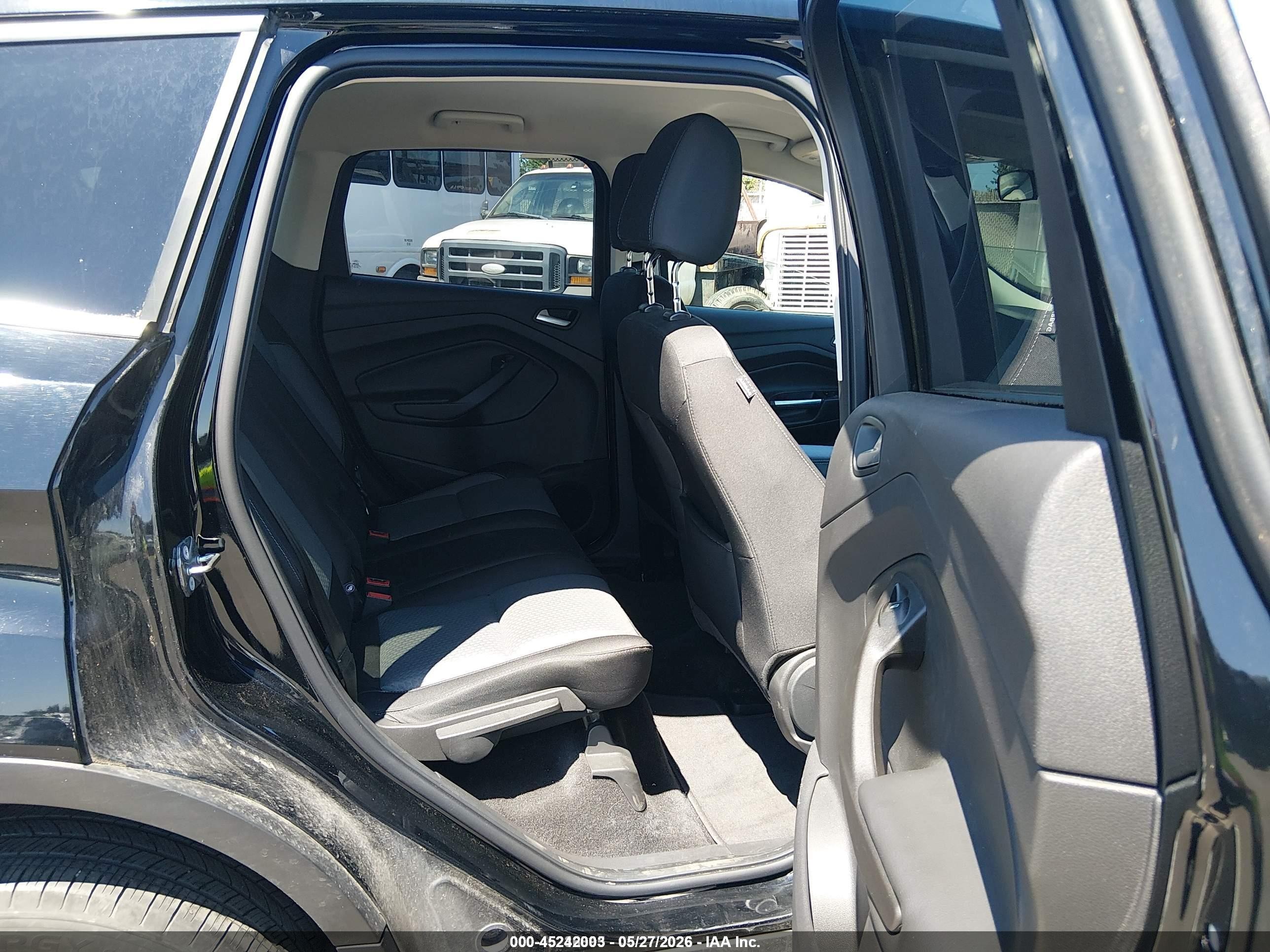 2017 Ford Escape Se Black vin: 1FMCU9GD4HUE50331