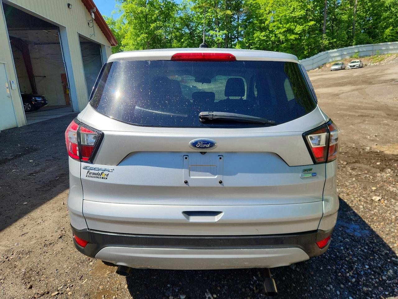 2017 Ford Escape Se Silver vin: 1FMCU9GD4HUE61443