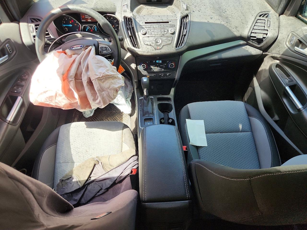 2017 Ford Escape Se Silver vin: 1FMCU9GD4HUE61443