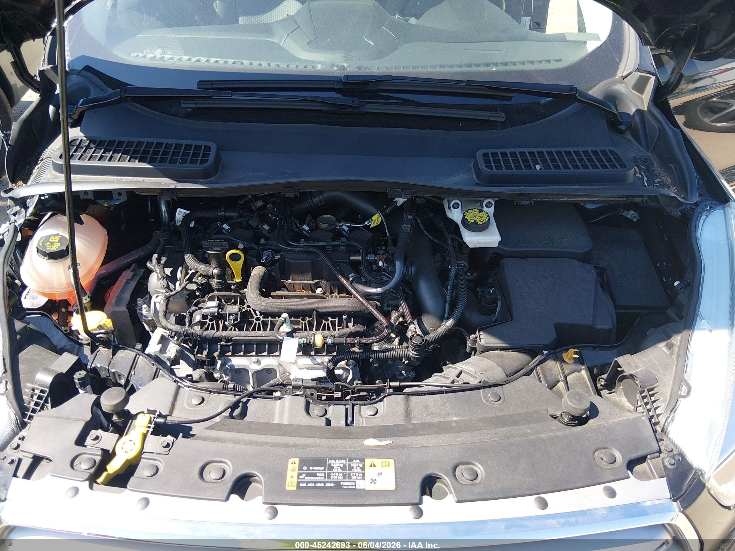 2019 Ford Escape Se Black vin: 1FMCU9GD4KUB24066