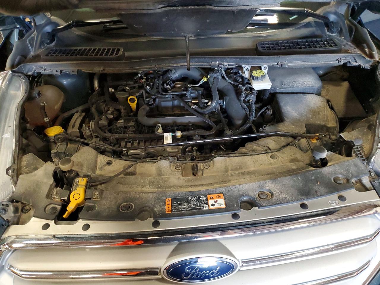 2019 Ford Escape Se Blue vin: 1FMCU9GD4KUC01387
