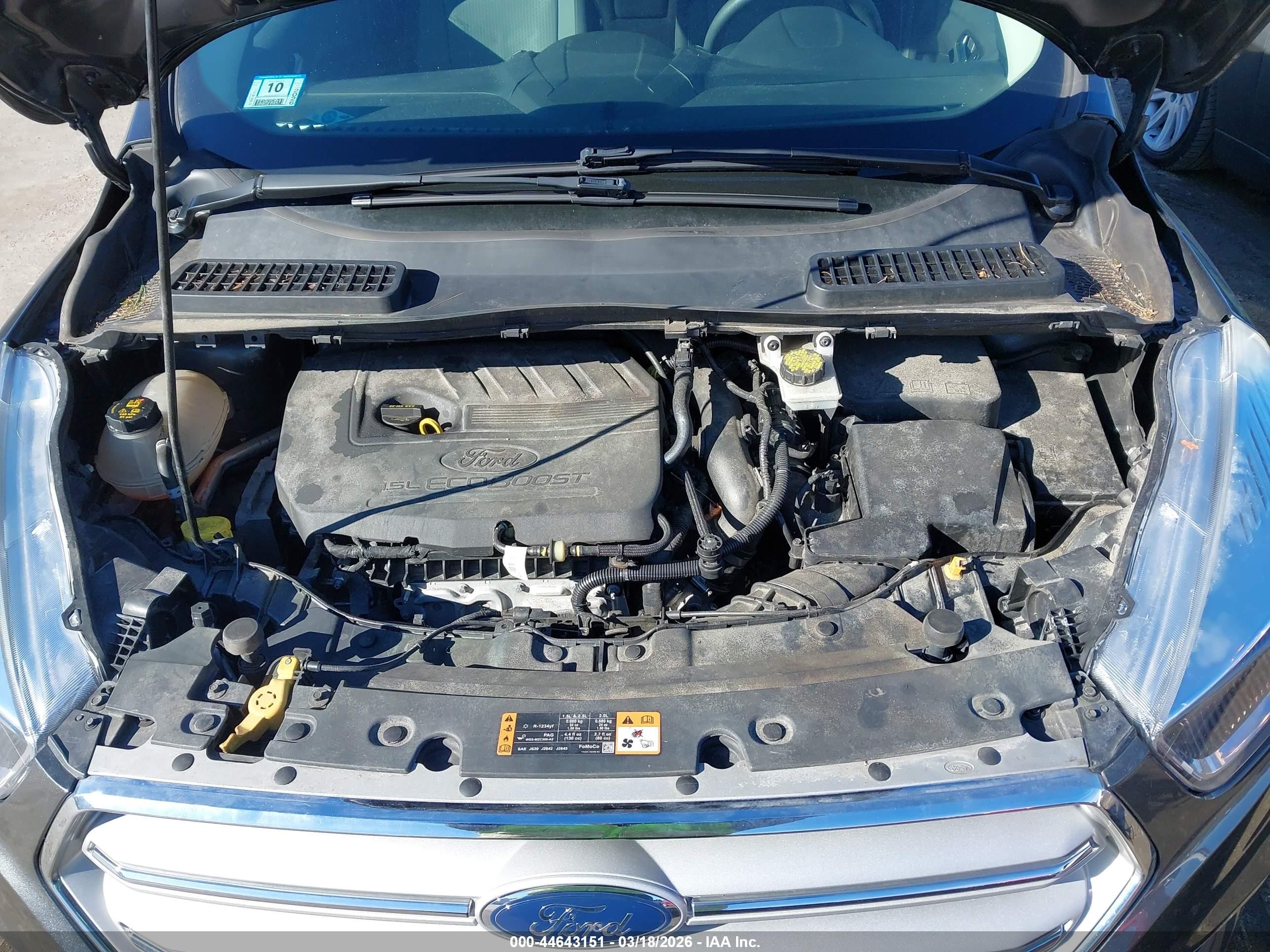 2018 Ford Escape Se Gray vin: 1FMCU9GD5JUB65613