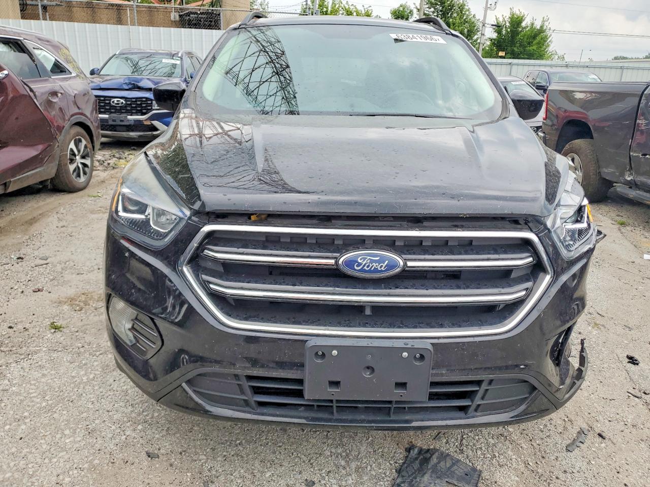 2019 Ford Escape Se Black vin: 1FMCU9GD5KUB09883