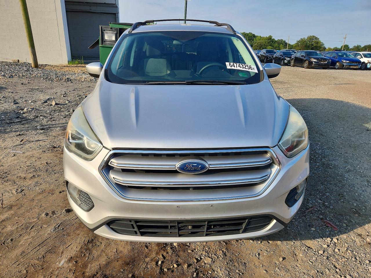 2017 Ford Escape Se Silver vin: 1FMCU9GD6HUA78393