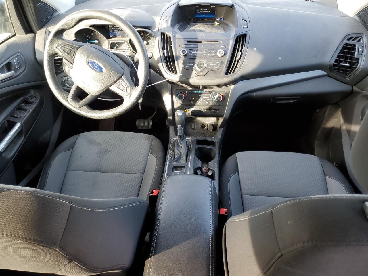 2017 Ford Escape Se Black vin: 1FMCU9GD6HUA78815