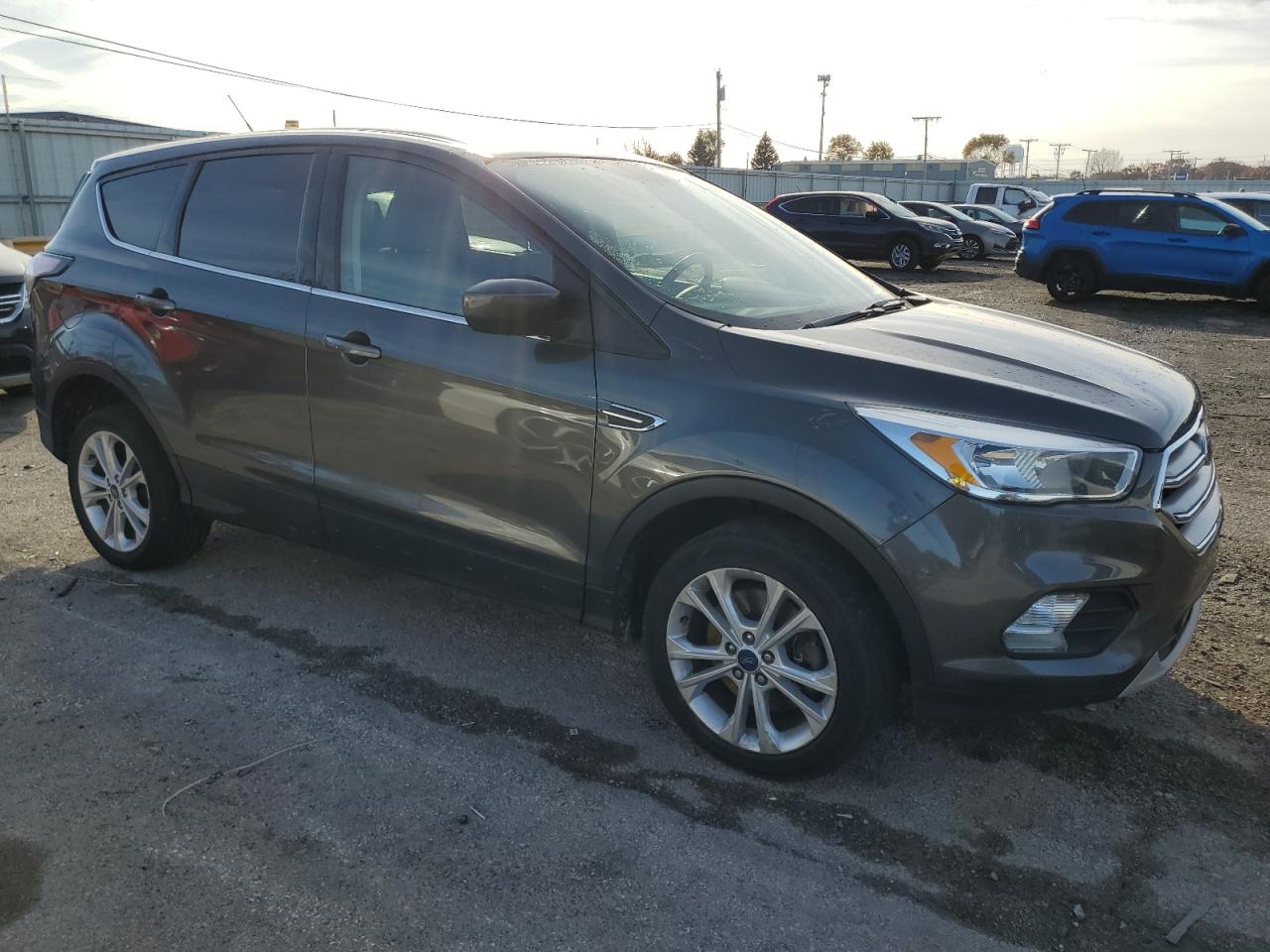 2017 Ford Escape Se Black vin: 1FMCU9GD6HUA78815