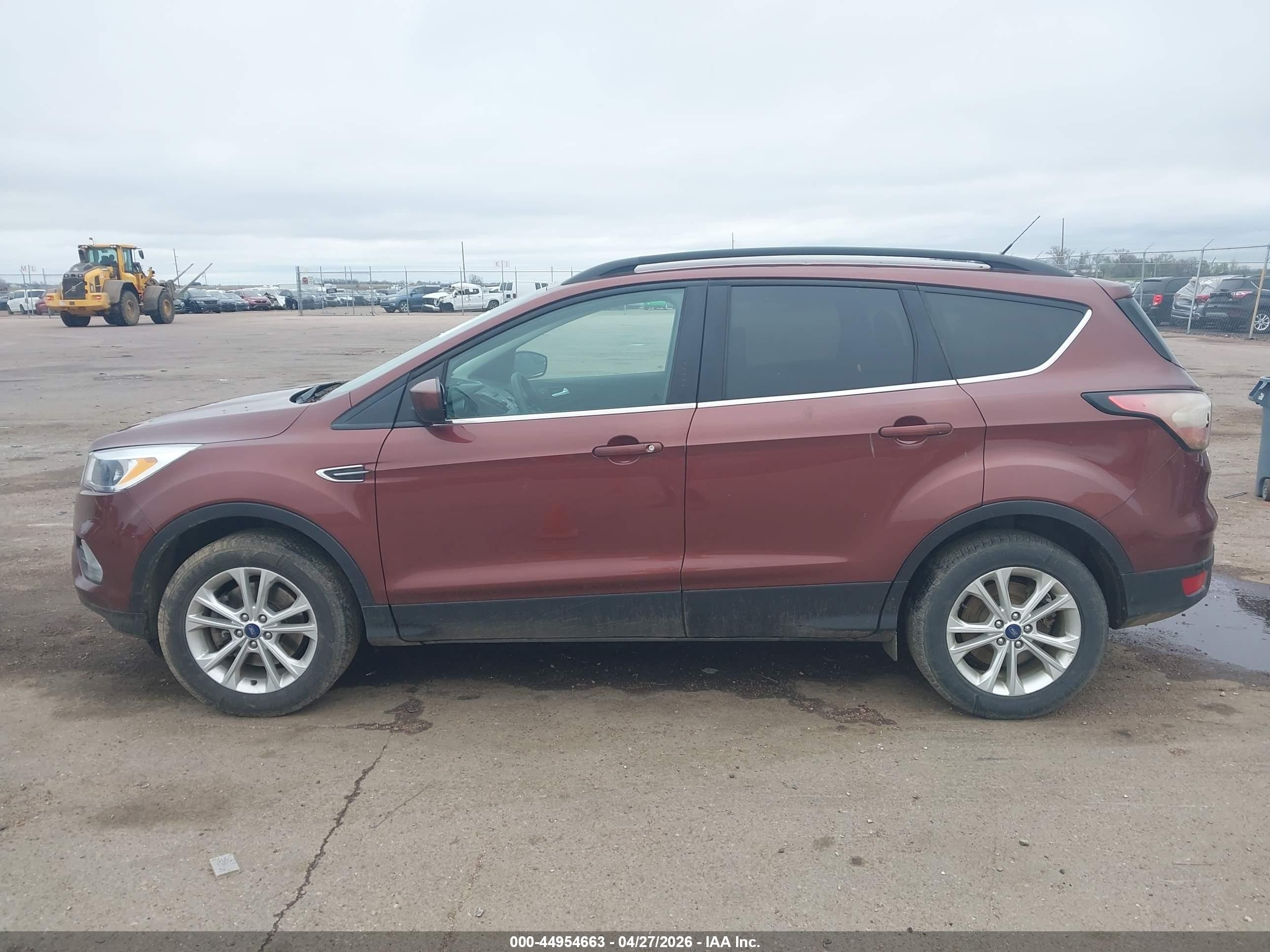 2018 Ford Escape Se Brown vin: 1FMCU9GD6JUC48127