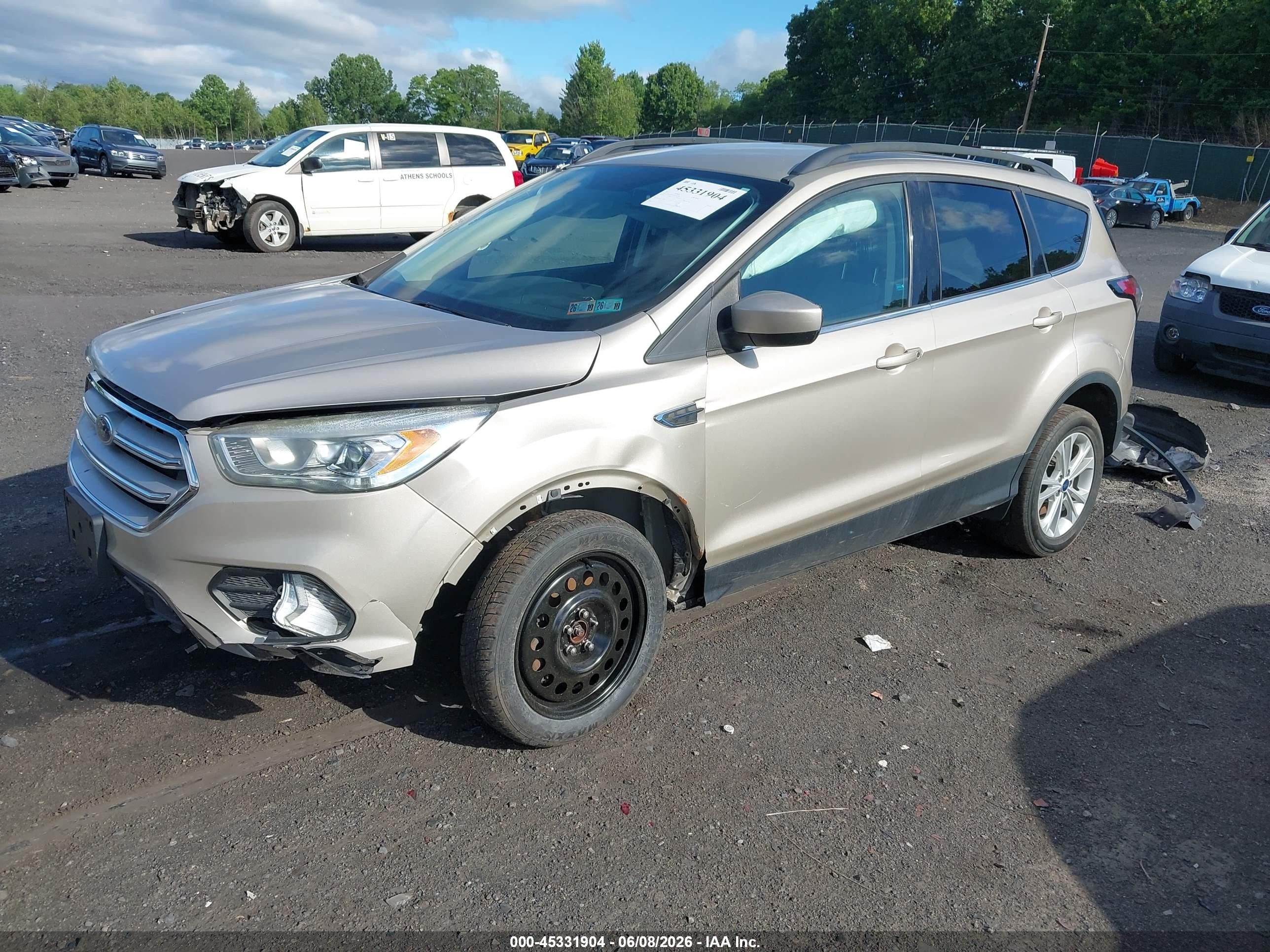 2017 Ford Escape Se Tan vin: 1FMCU9GD7HUA87006