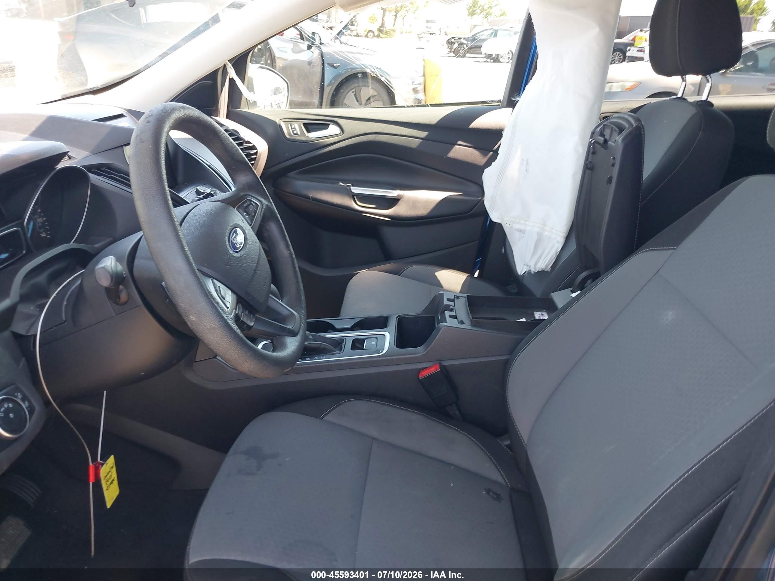 2017 Ford Escape Se Blue vin: 1FMCU9GD7HUC32285