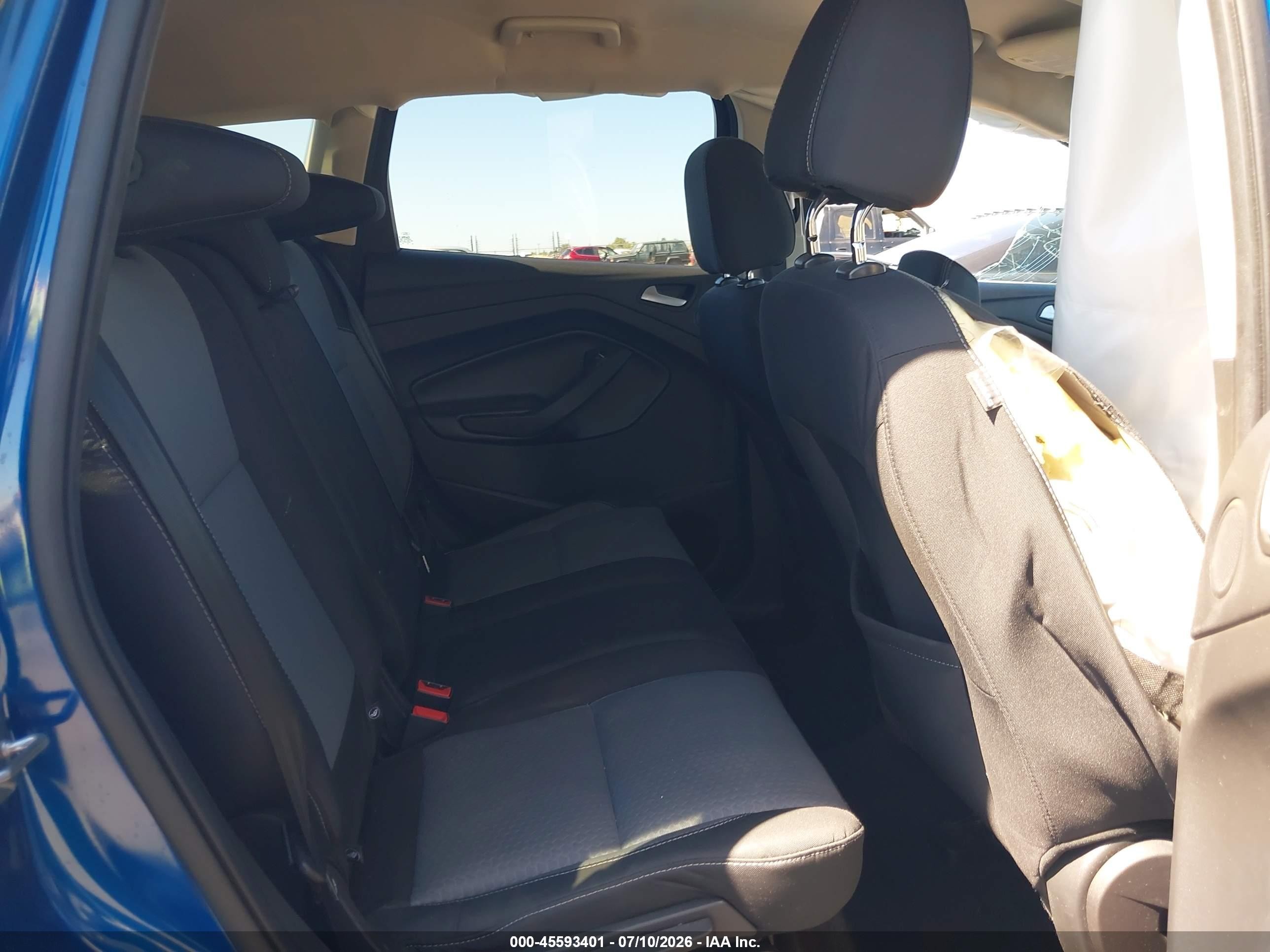 2017 Ford Escape Se Blue vin: 1FMCU9GD7HUC32285