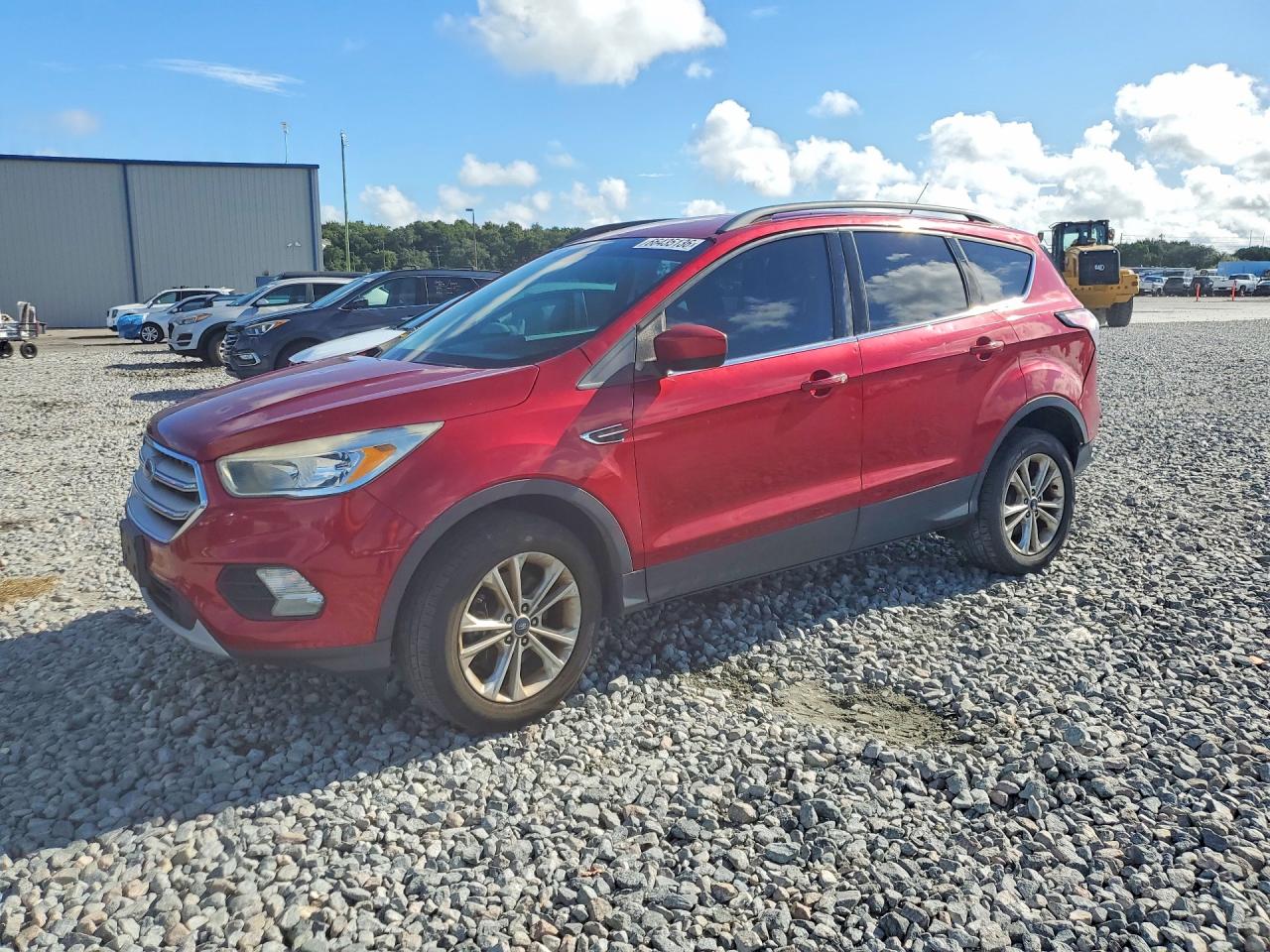 2018 Ford Escape Se Red vin: 1FMCU9GD7JUB68500