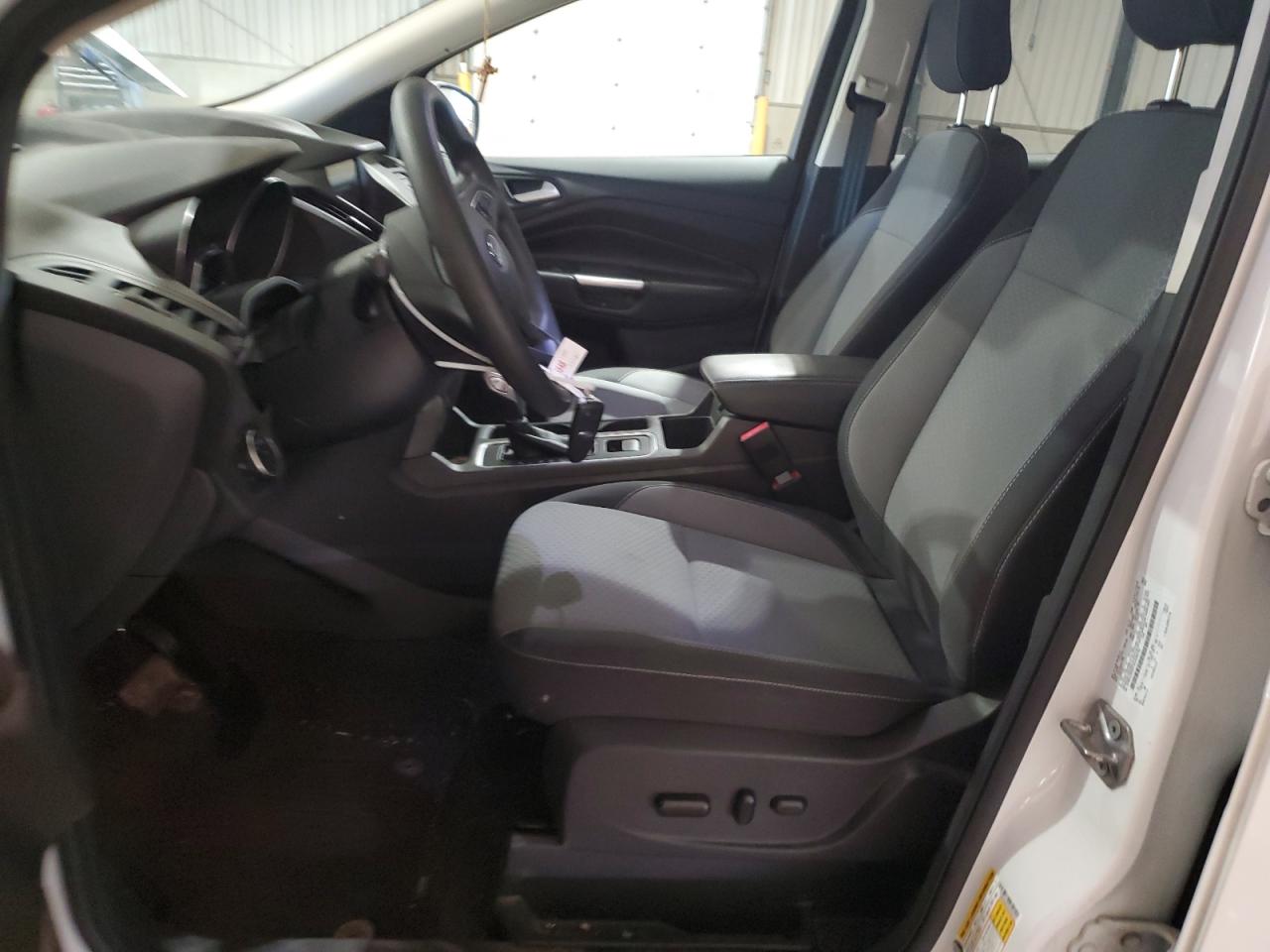 2019 Ford Escape Se White vin: 1FMCU9GD7KUC06762
